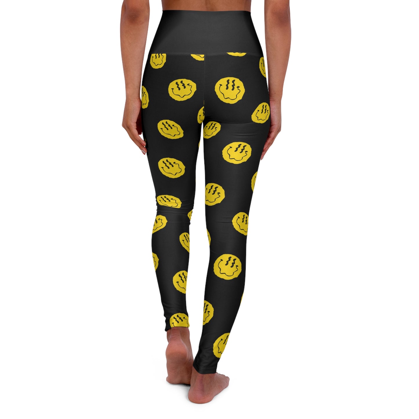 GE-KO’s Smiley High Waisted Yoga Leggings