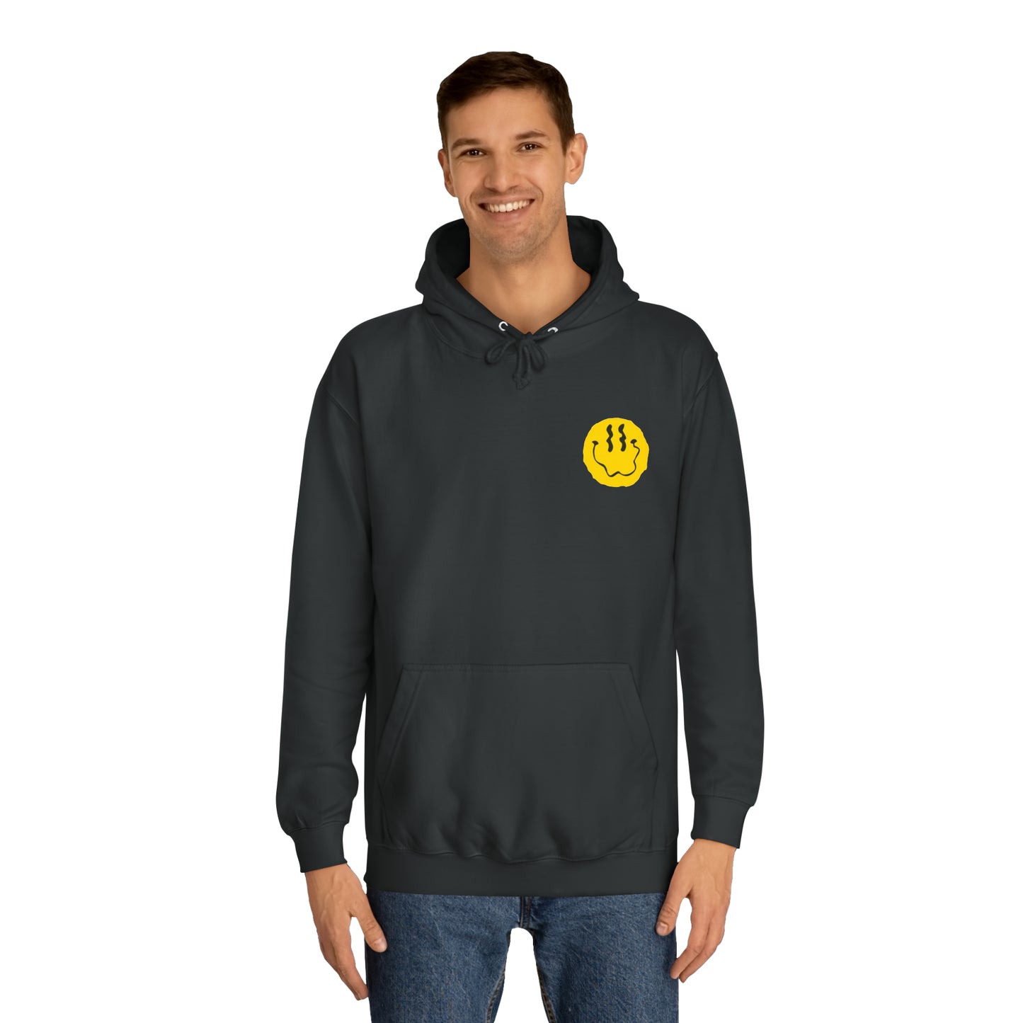 GE-KO’s Smiley Unisex College Hoodie