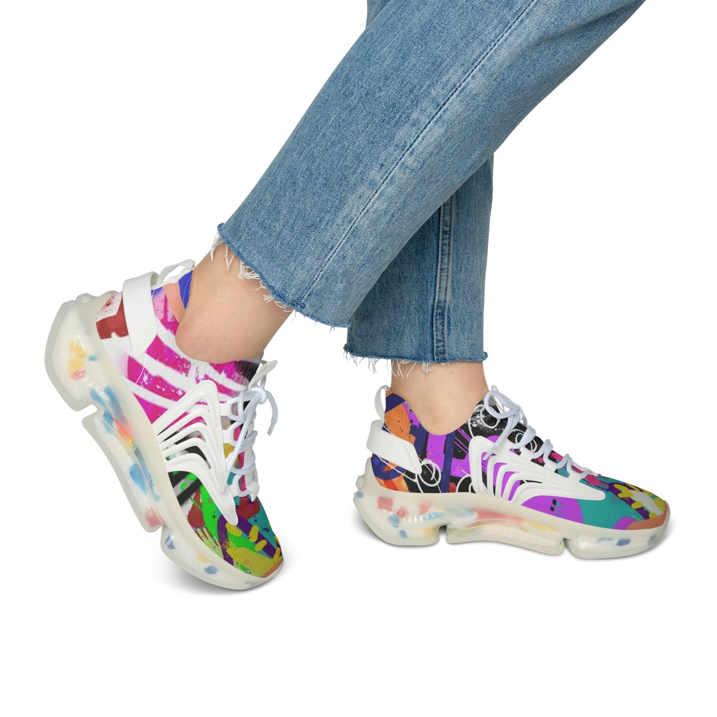 GE-KO’s Women's graffiti Sneakers