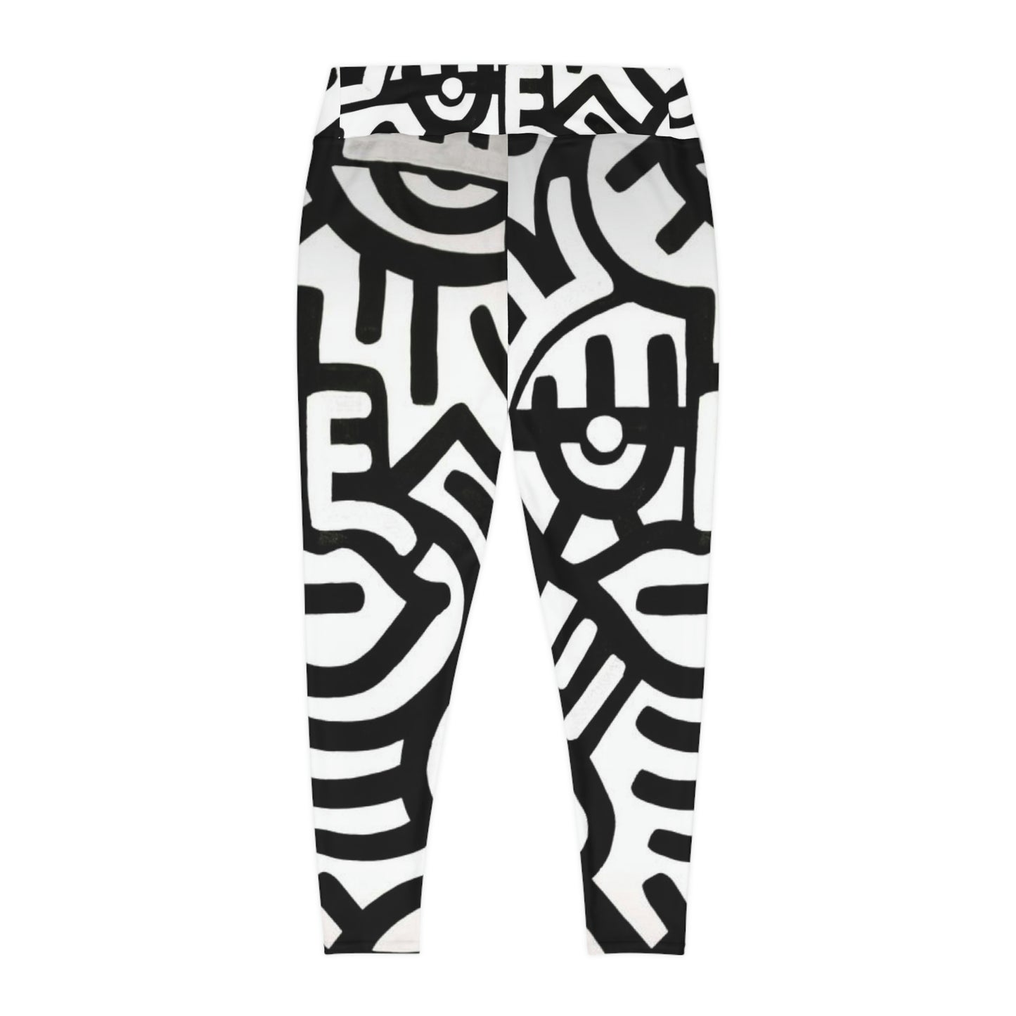 GE-KO’s Plus Size B&W Leggings