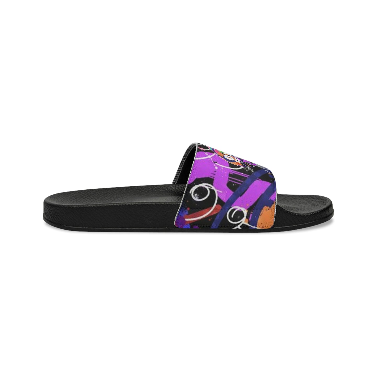 GE-KO’s Youth graffiti Slide Sandals