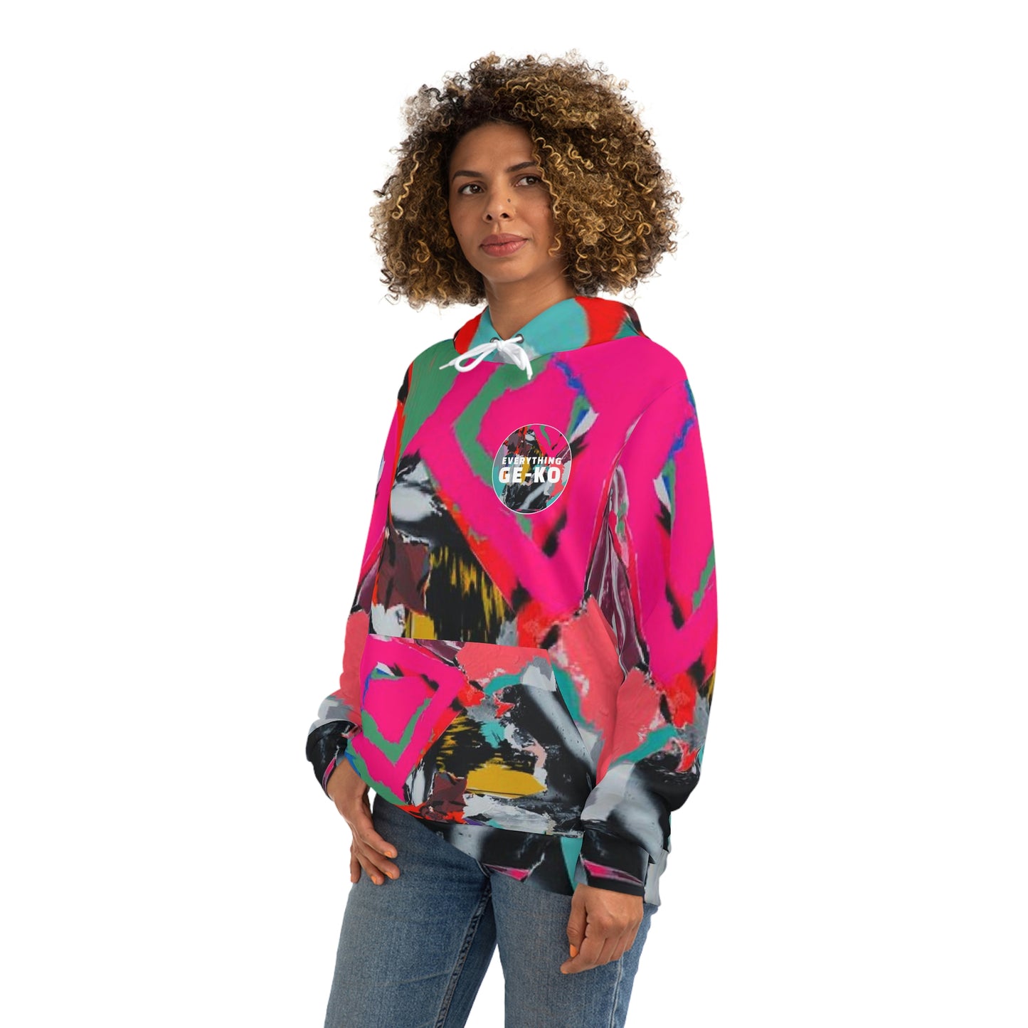 GE-KO’s Unisex street graffiti Hoodie