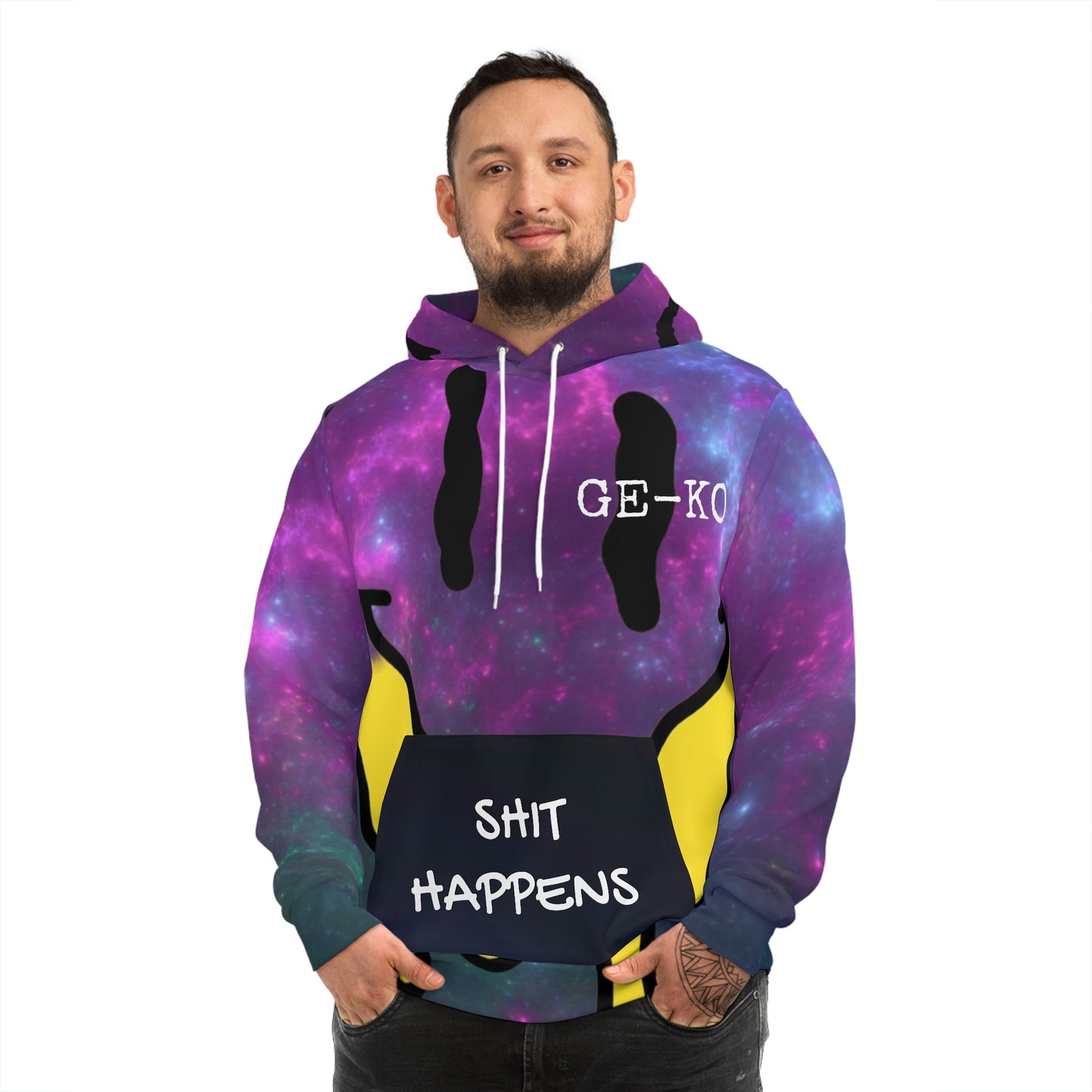 GE-KO’s S*** Happens Unisex Hoodie