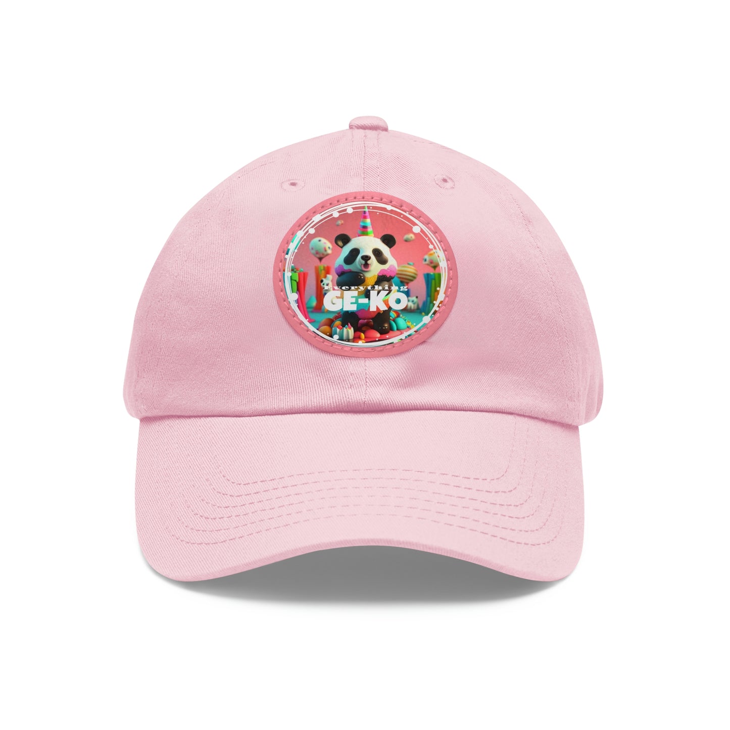 GE-KO’s Unisex Pandacorn Hat with Leather Patch