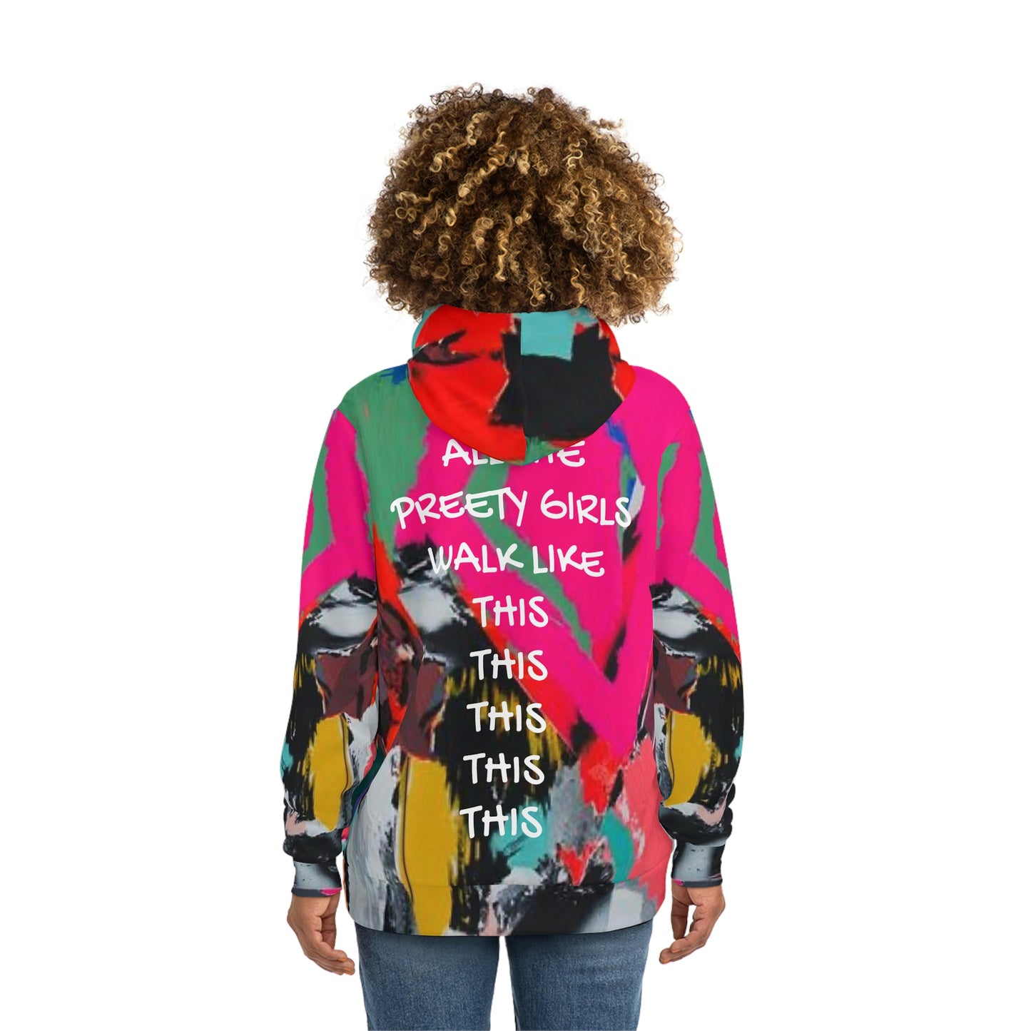 GE-KO’s Unisex street graffiti Hoodie