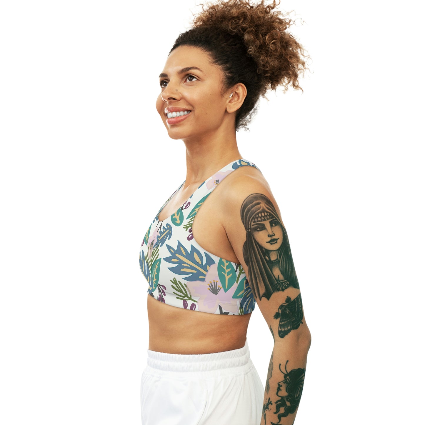 GE-KO’s floral Seamless Sports Bra