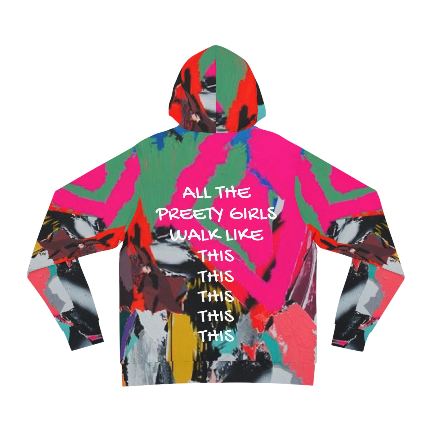 GE-KO’s Unisex street graffiti Hoodie