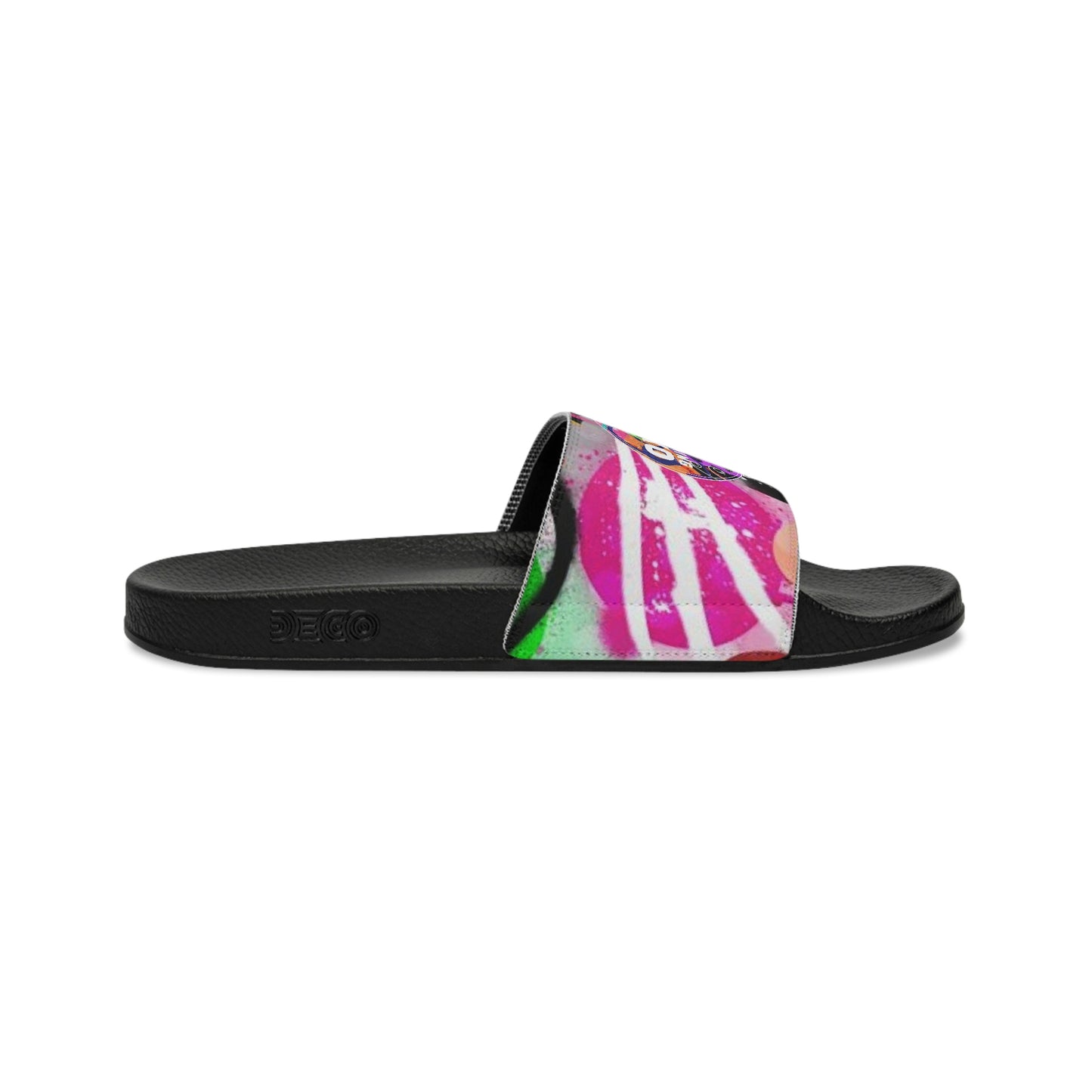 GE-KO’s Youth graffiti Slide Sandals