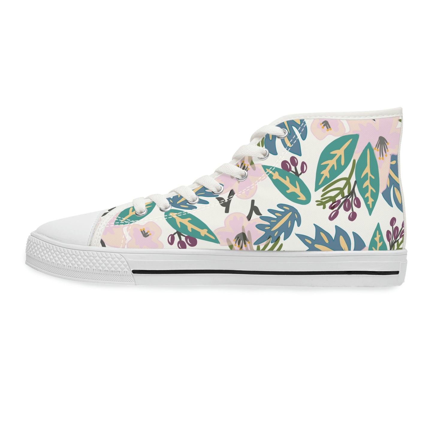 GE-KO’s Women's floral High Top Sneakers