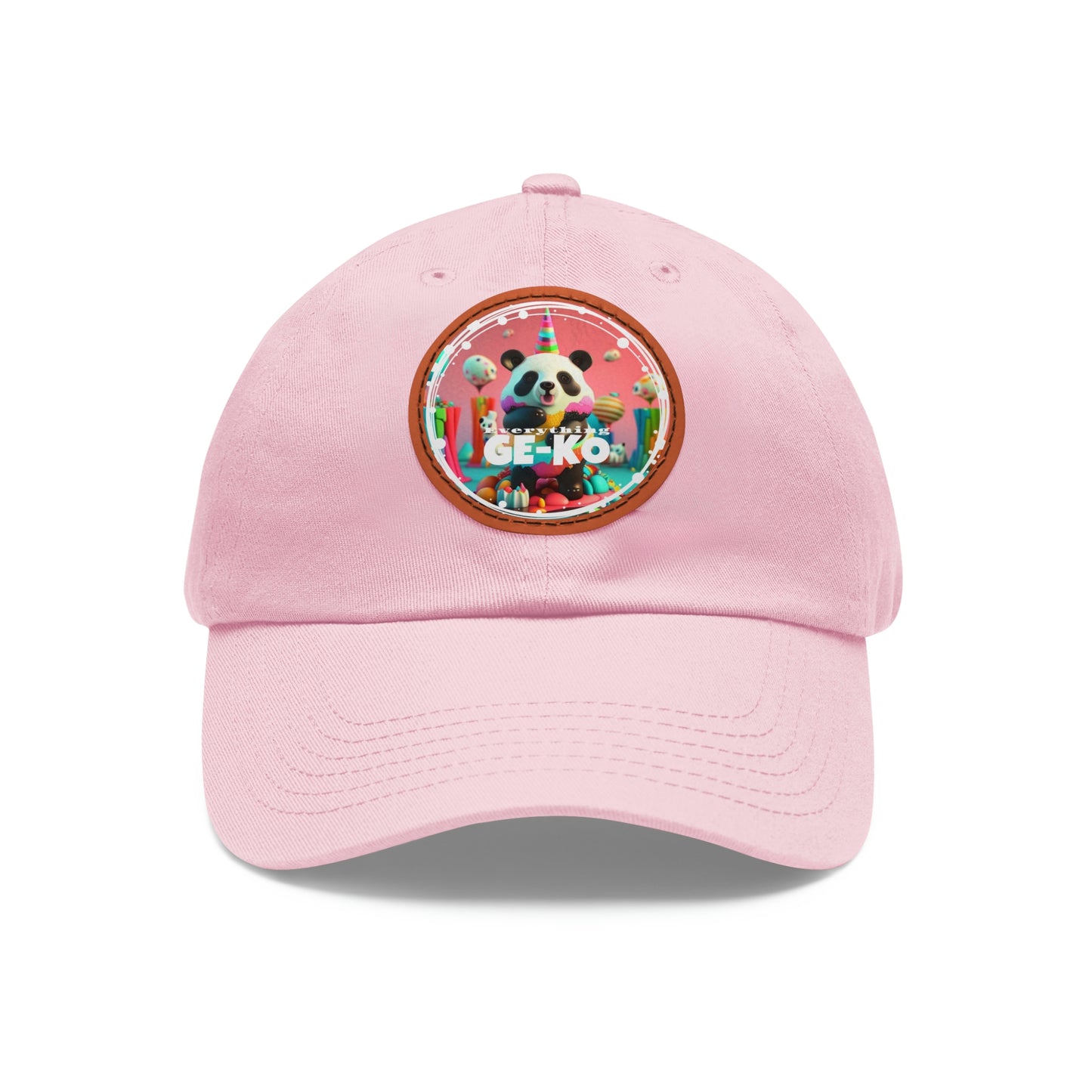 GE-KO’s Unisex Pandacorn Hat with Leather Patch