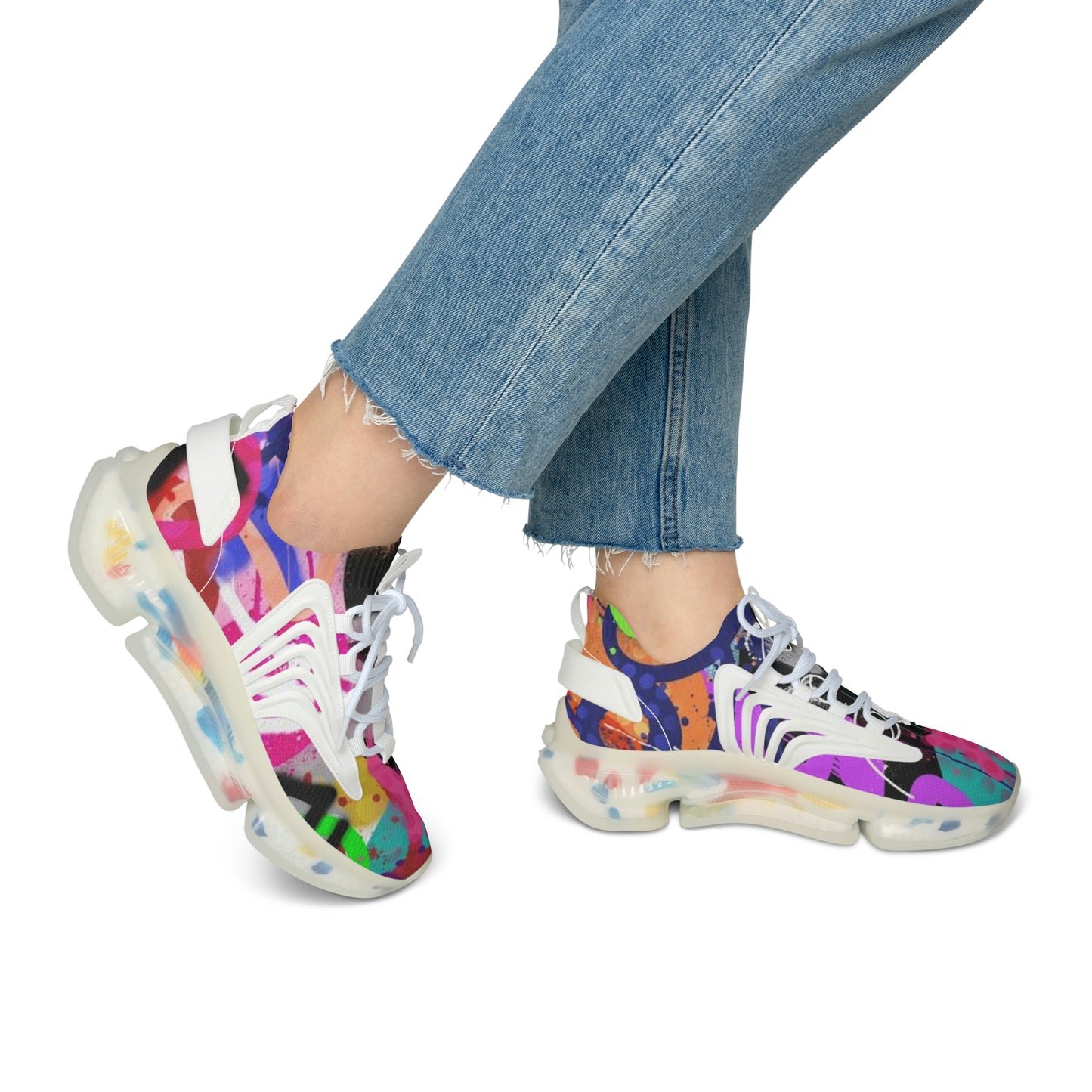 GE-KO’s Women's graffiti Sneakers