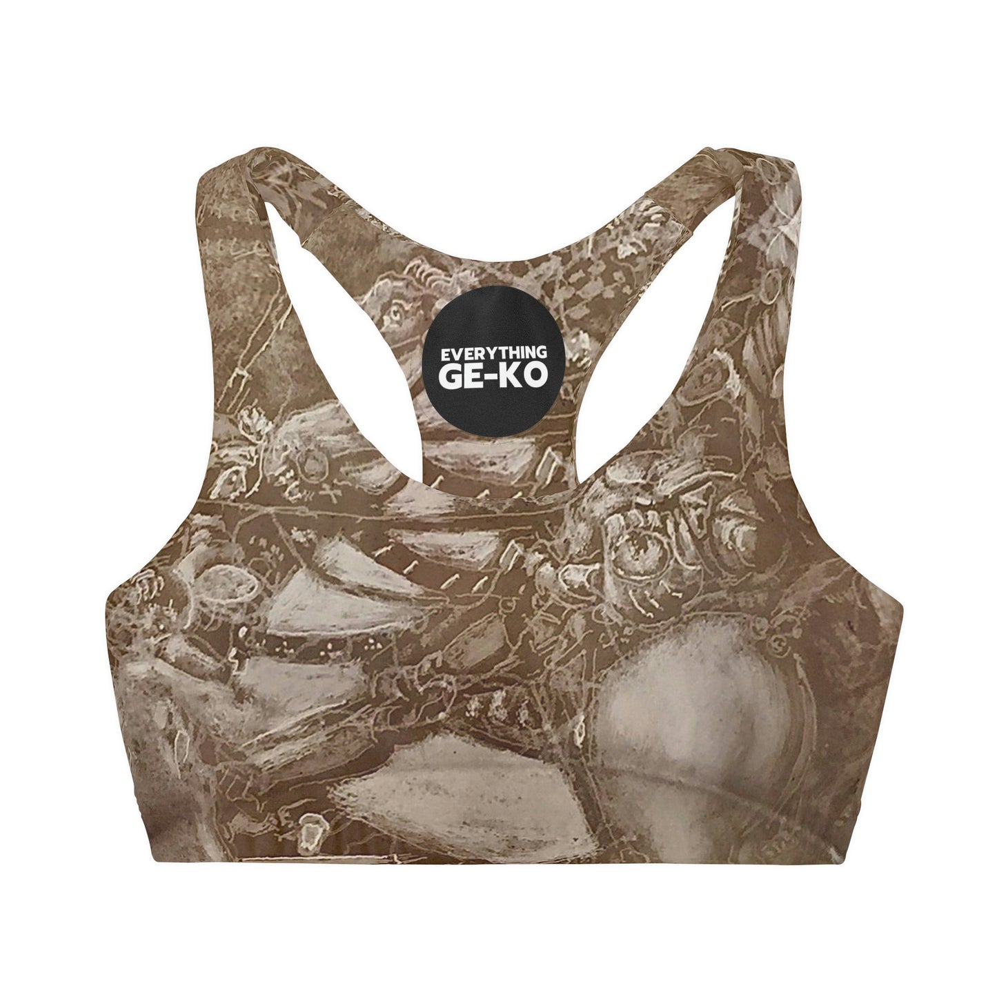 GE-KO’s girls Rome Double Lined Seamless Sports Bra