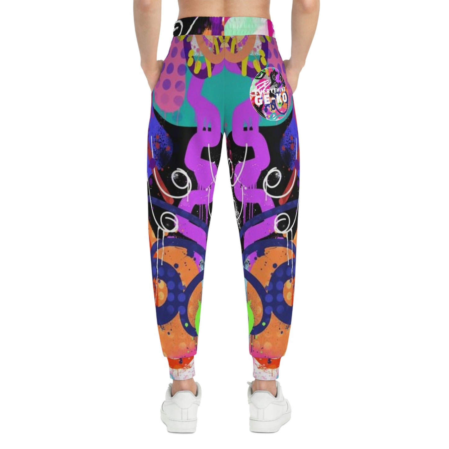 GE-KO’s Unisex graffiti Joggers