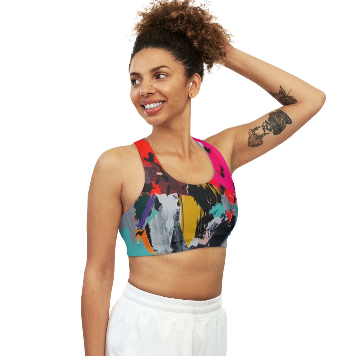 GE-KO’s graffiti Seamless Sports Bra