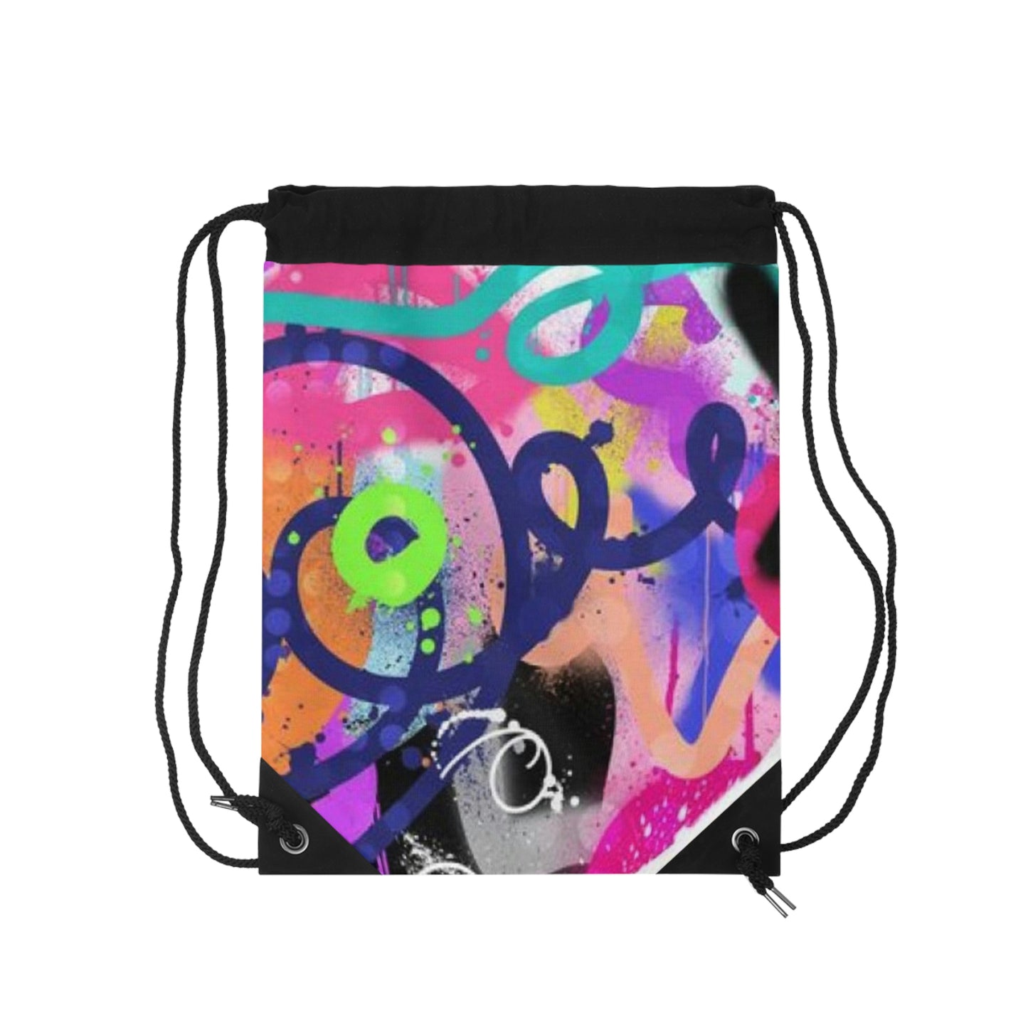 GEKO’s graffiti Drawstring Bag