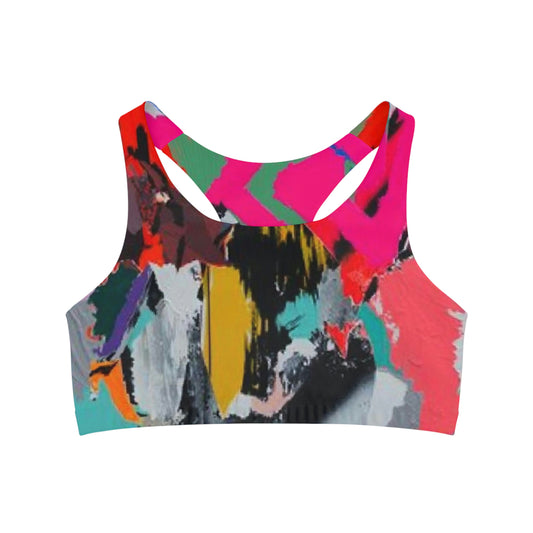 GE-KO’s graffiti Seamless Sports Bra