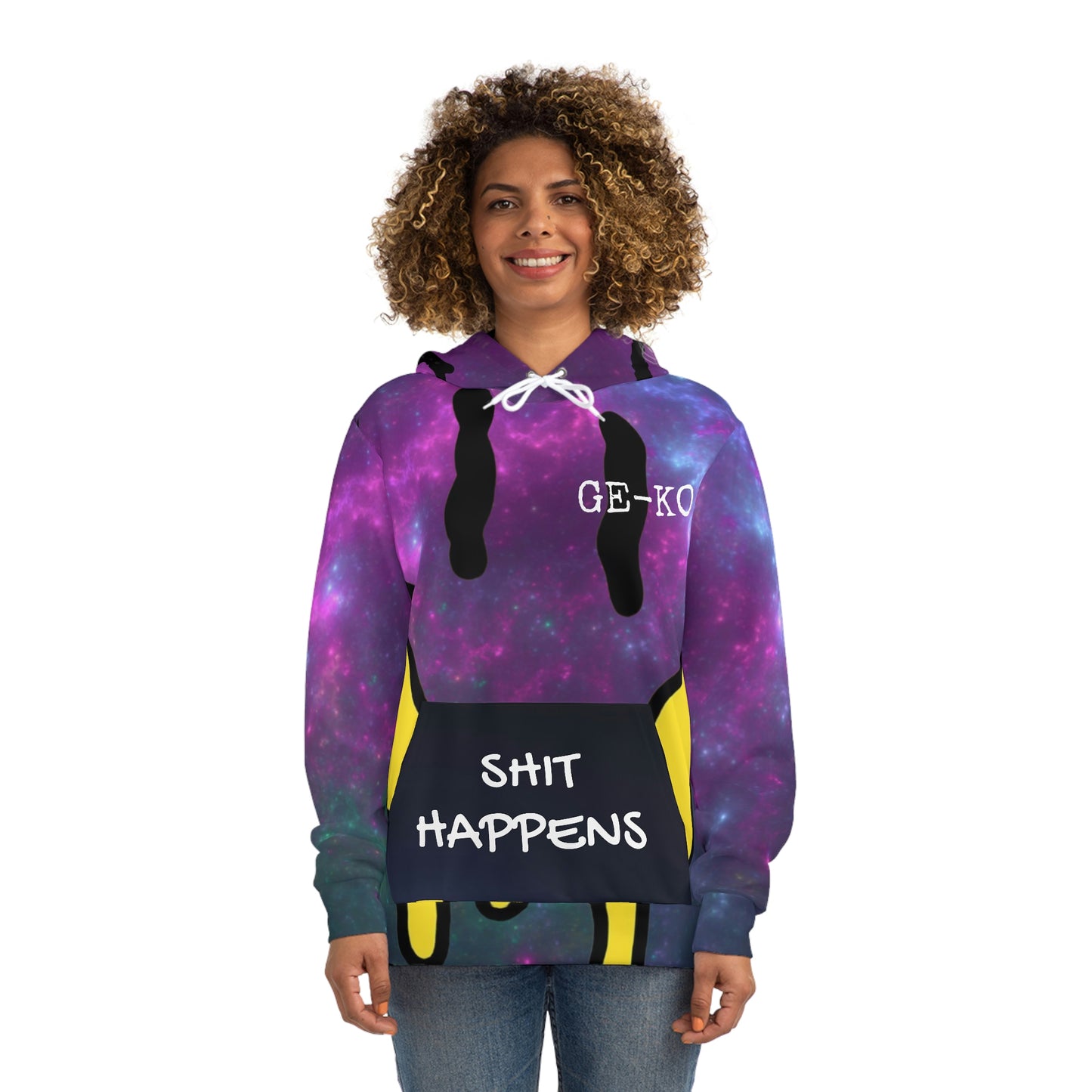 GE-KO’s S*** Happens Unisex Hoodie