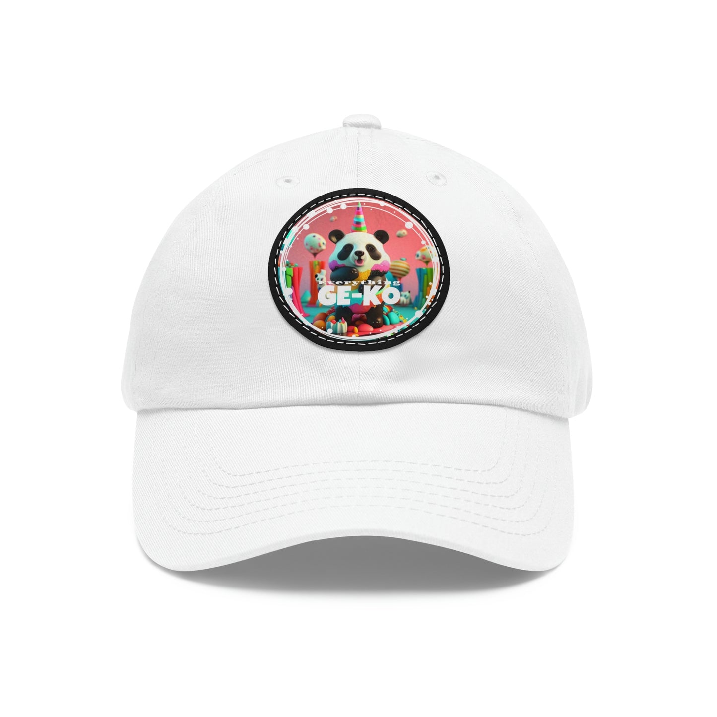 GE-KO’s Unisex Pandacorn Hat with Leather Patch