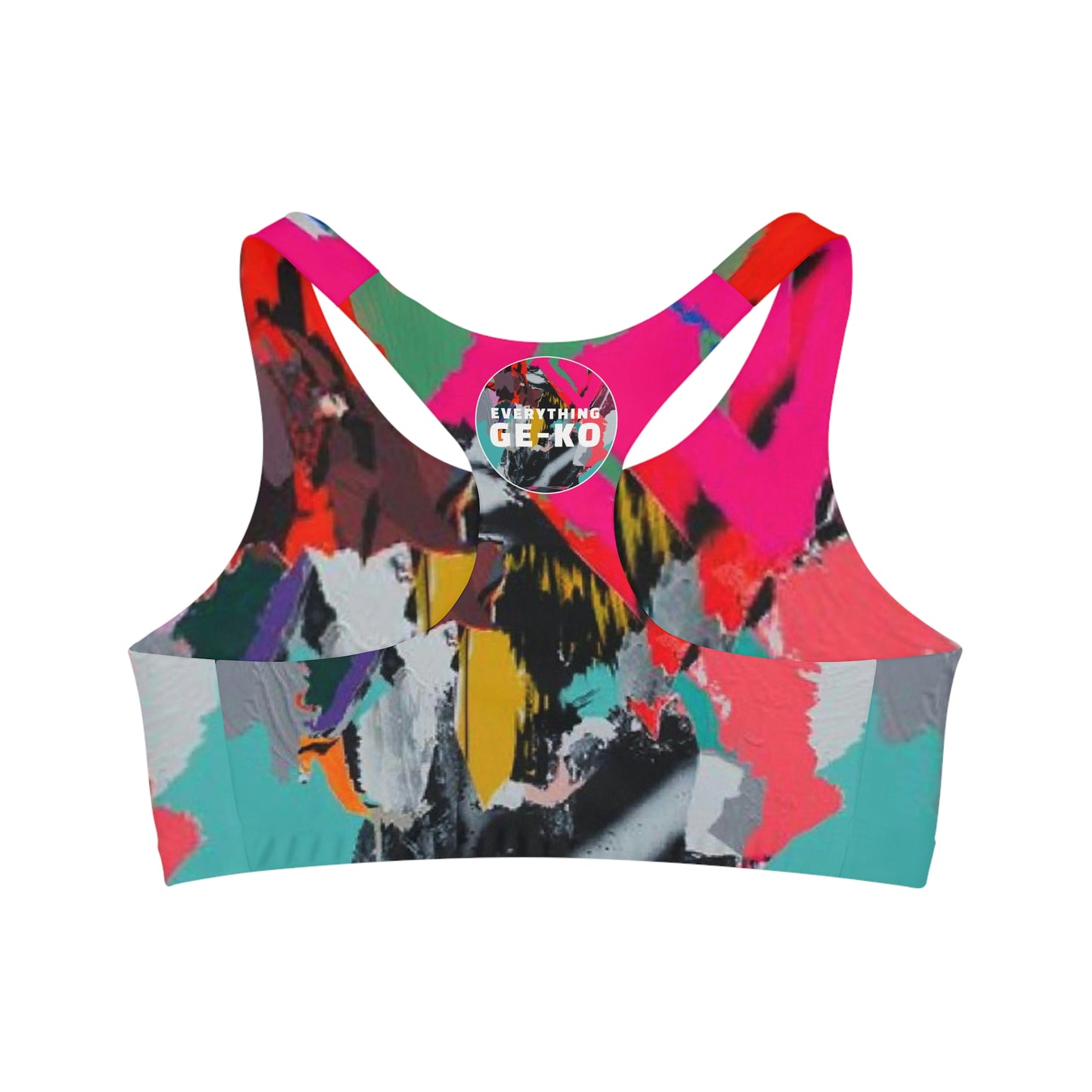 GE-KO’s graffiti Seamless Sports Bra