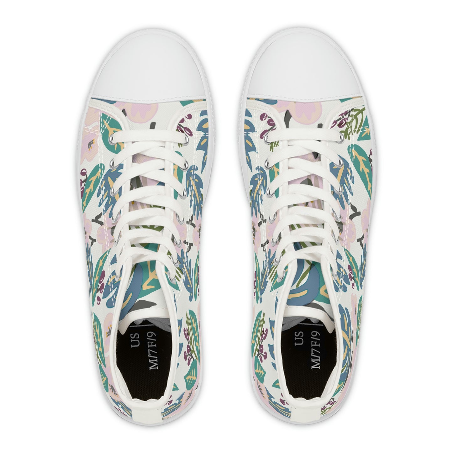 GE-KO’s Women's floral High Top Sneakers