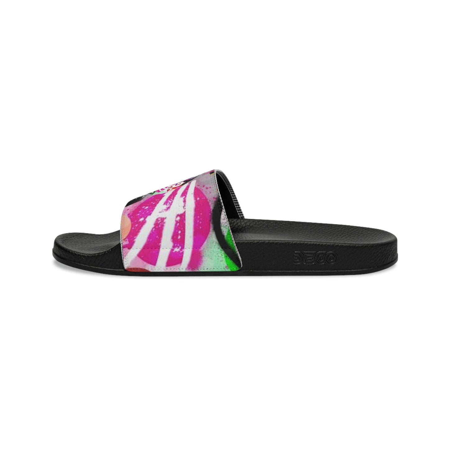 GE-KO’s Youth graffiti Slide Sandals