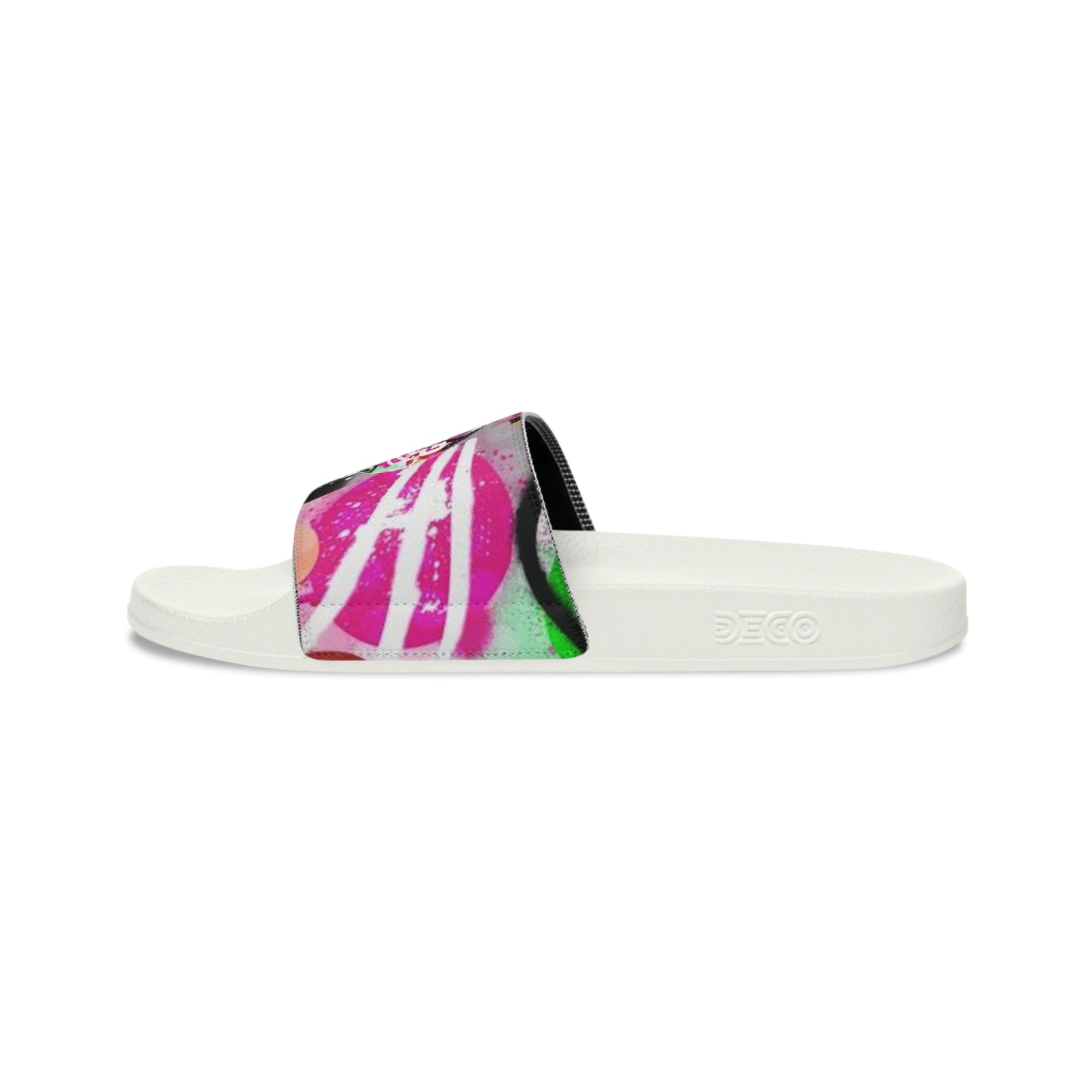 GE-KO’s Youth graffiti Slide Sandals