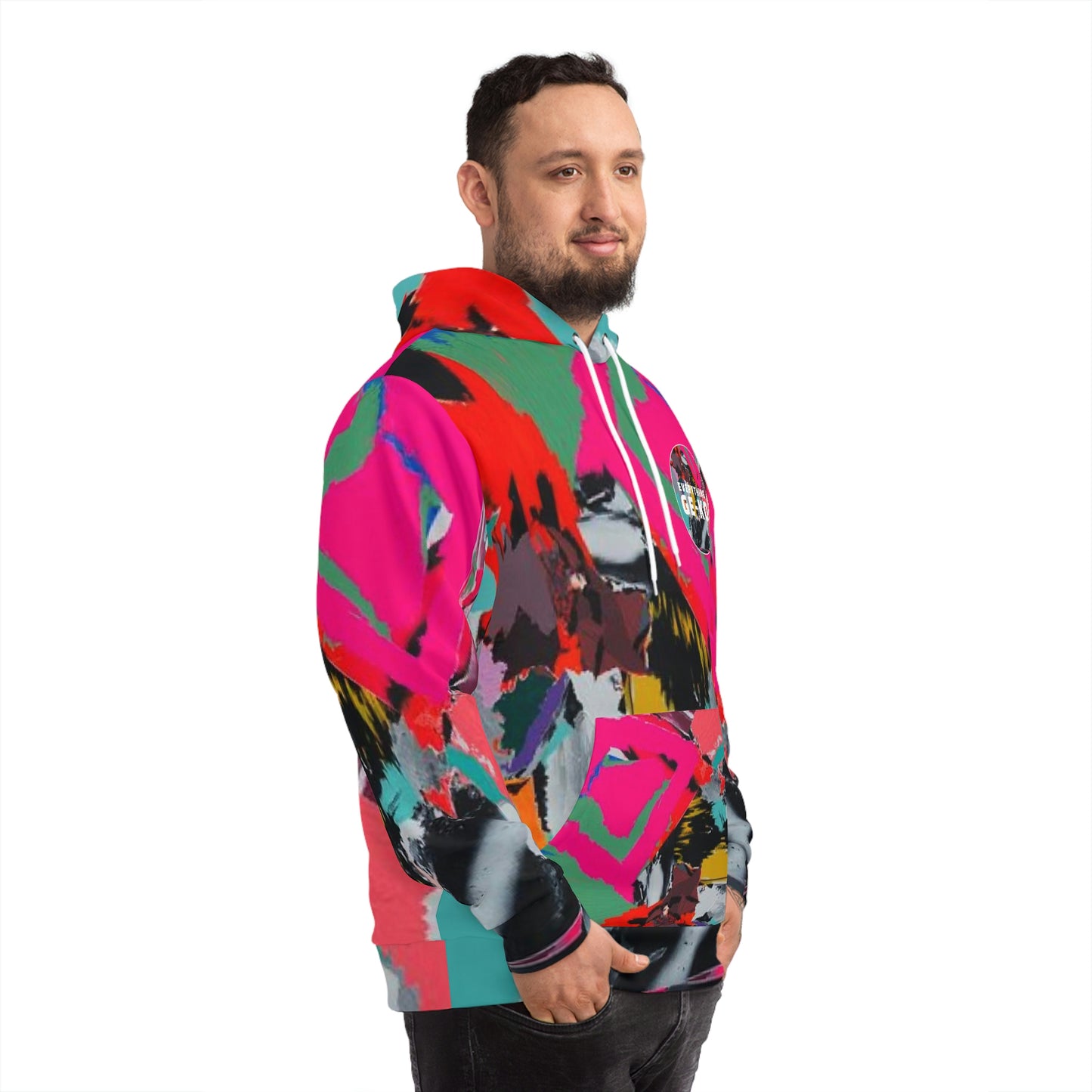 GE-KO’s Unisex street graffiti Hoodie