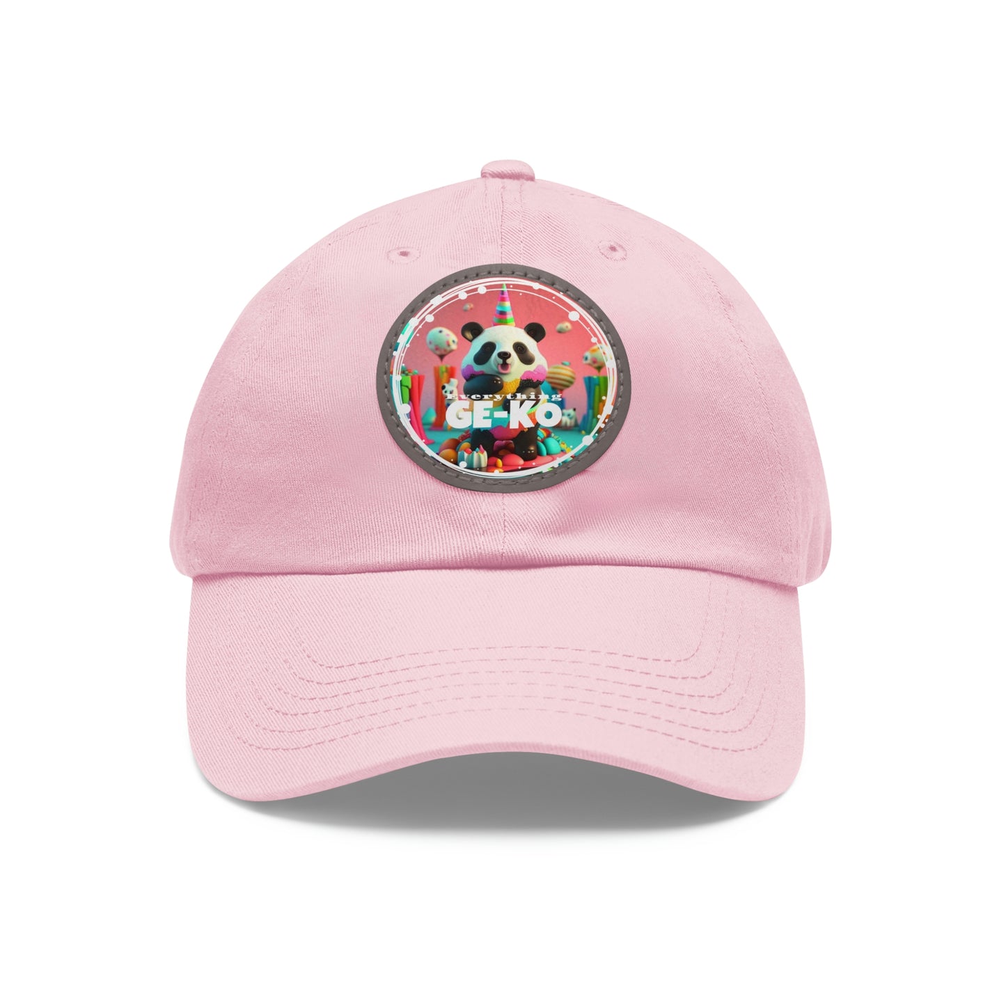 GE-KO’s Unisex Pandacorn Hat with Leather Patch