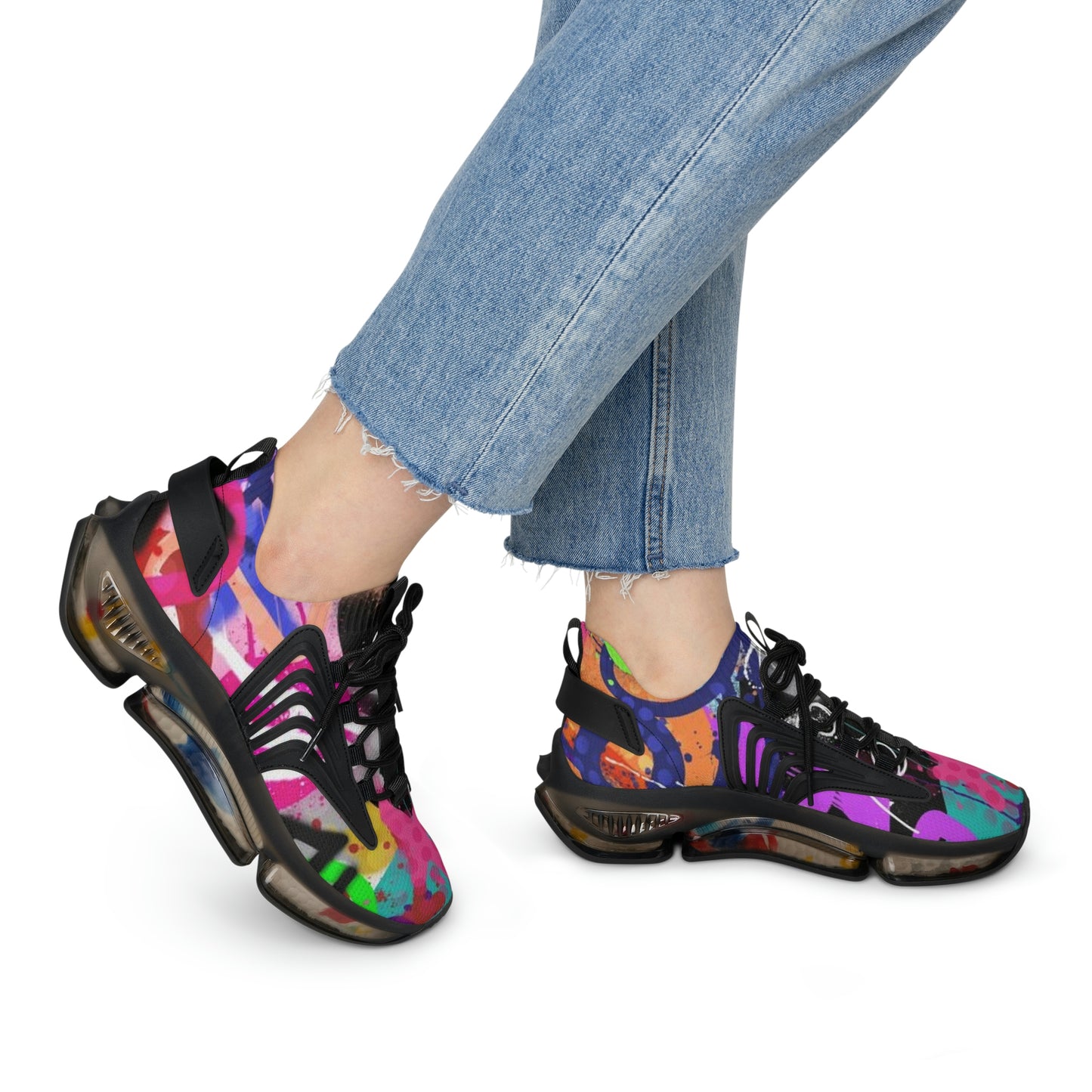 GE-KO’s Women's graffiti Sneakers