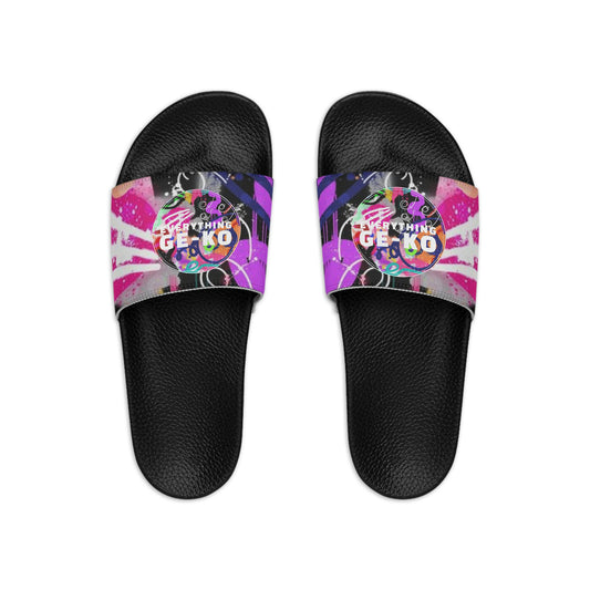 GE-KO’s Youth graffiti Slide Sandals