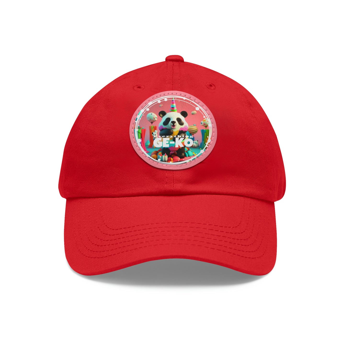 GE-KO’s Unisex Pandacorn Hat with Leather Patch