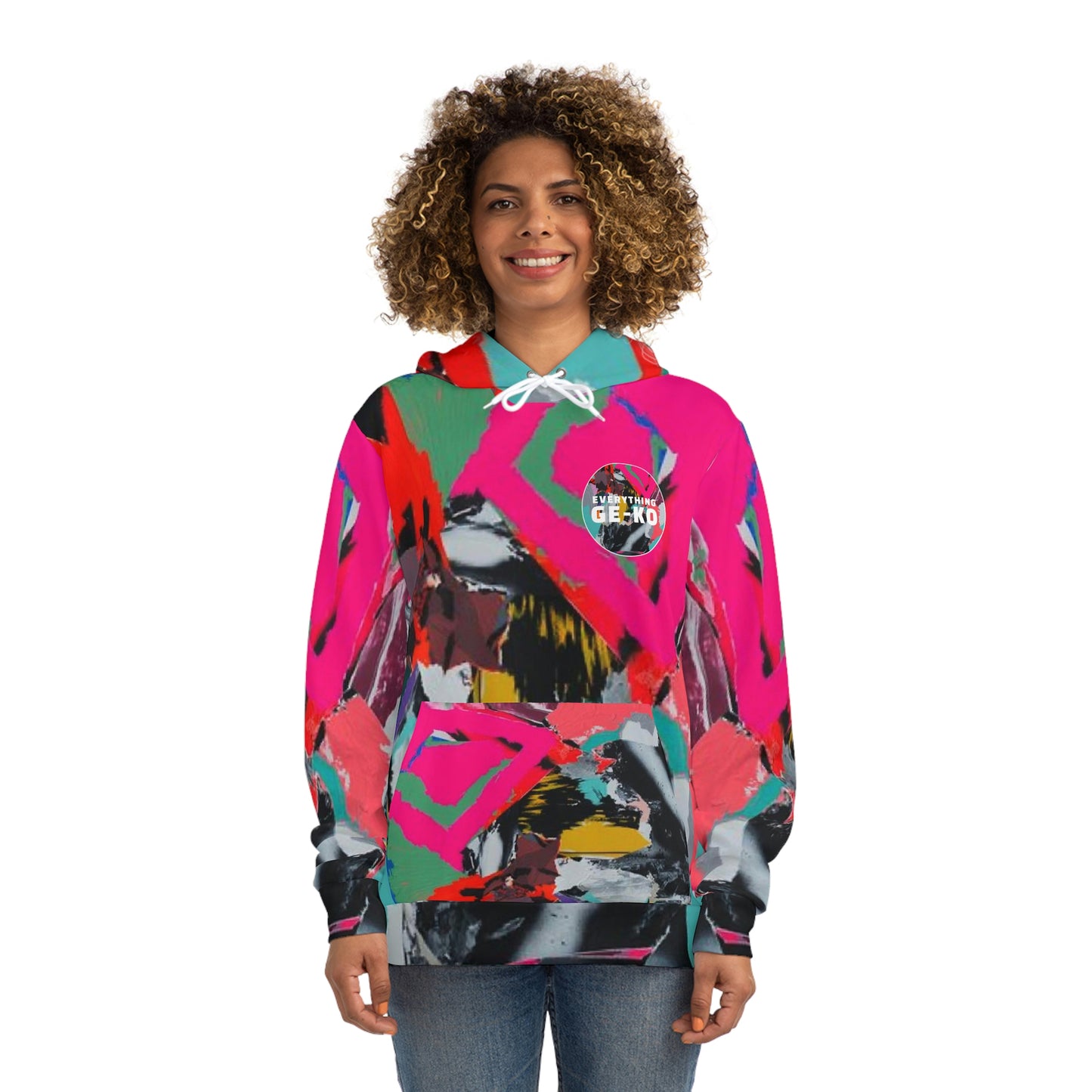 GE-KO’s Unisex street graffiti Hoodie