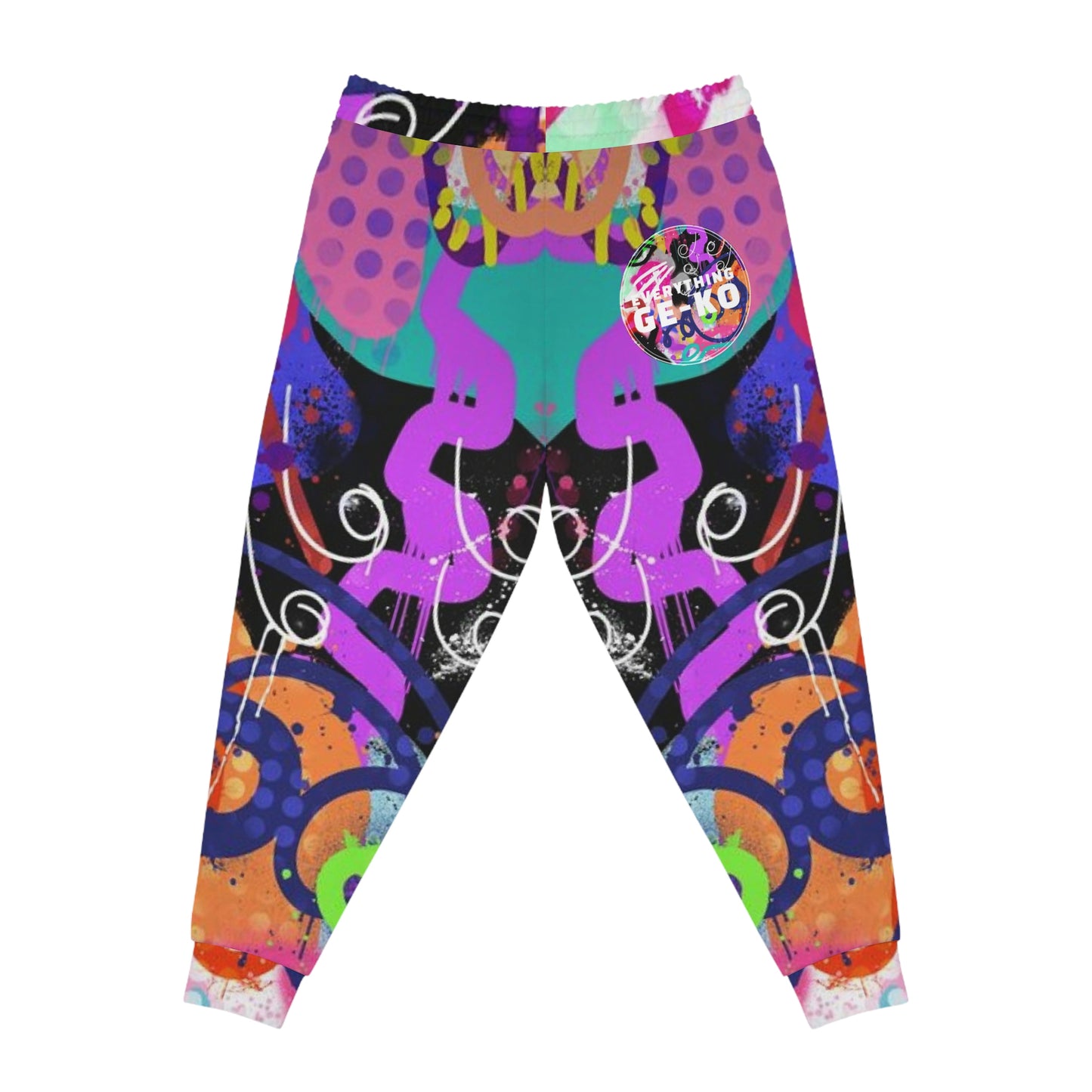 GE-KO’s Unisex graffiti Joggers