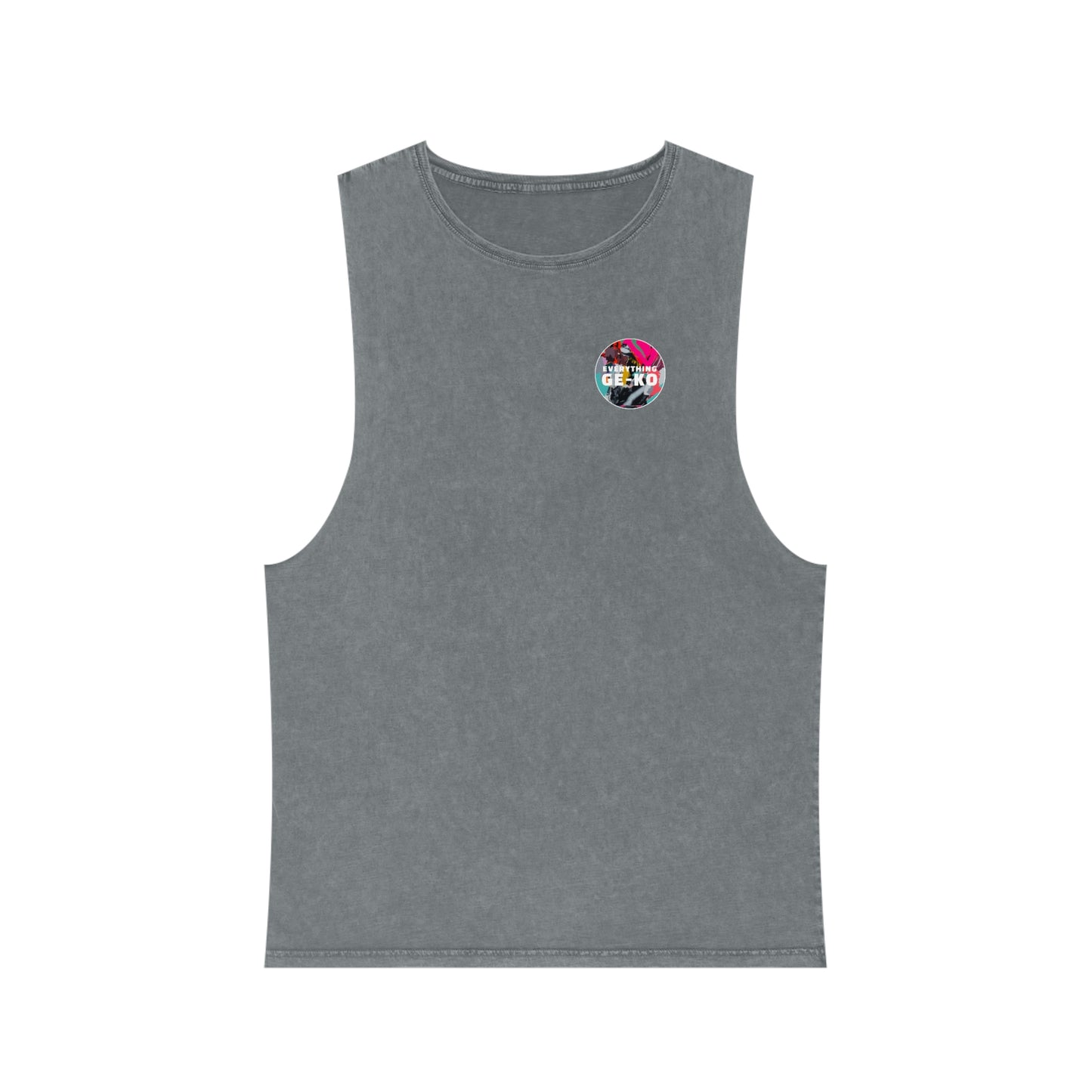 GE-KO’s graffiti Unisex Stonewash Tank Top