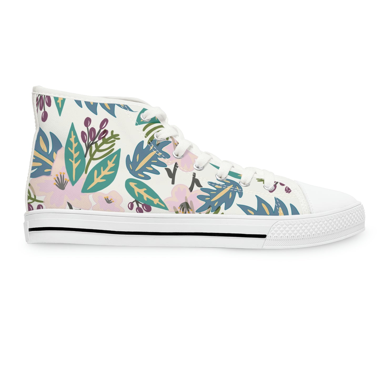 GE-KO’s Women's floral High Top Sneakers