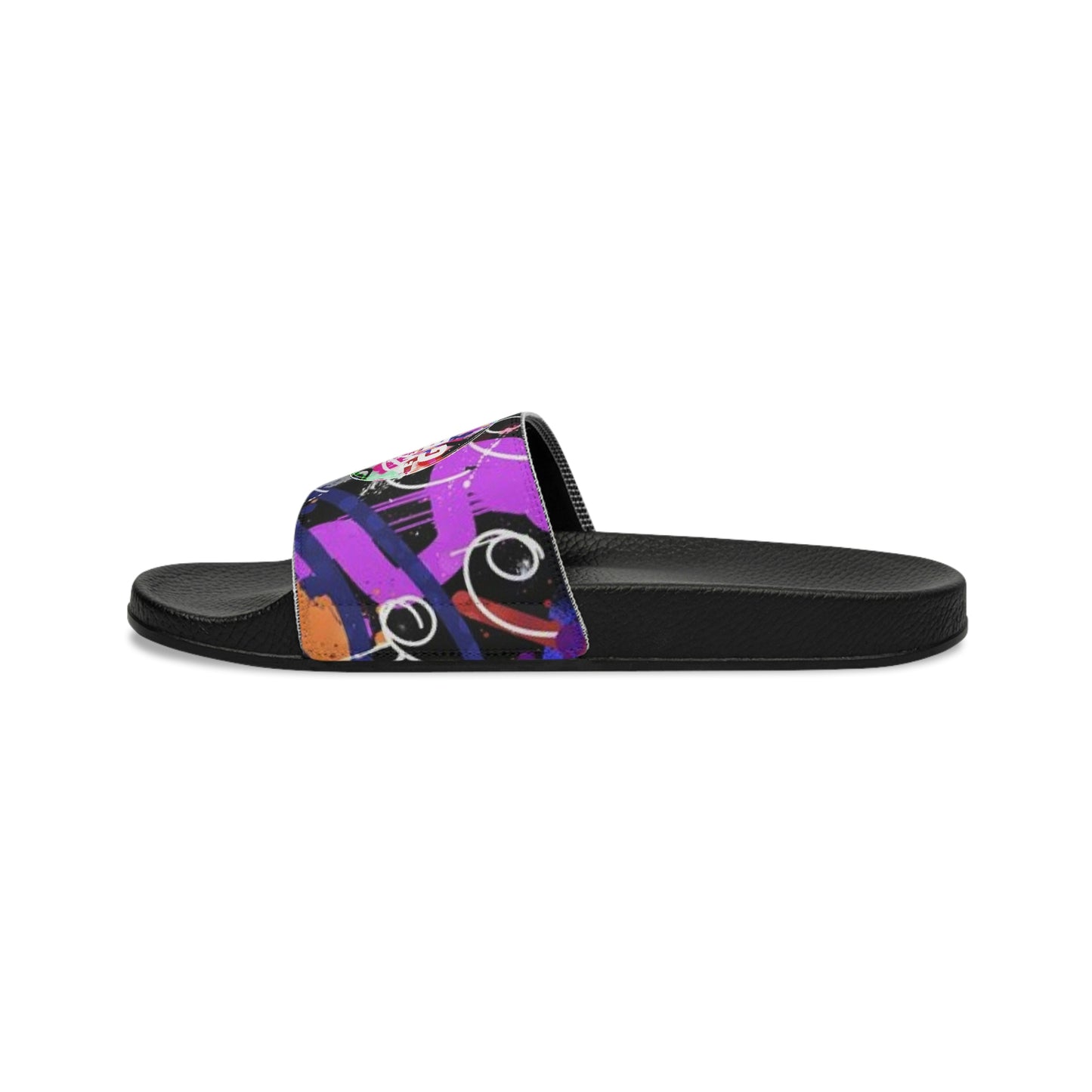 GE-KO’s Youth graffiti Slide Sandals