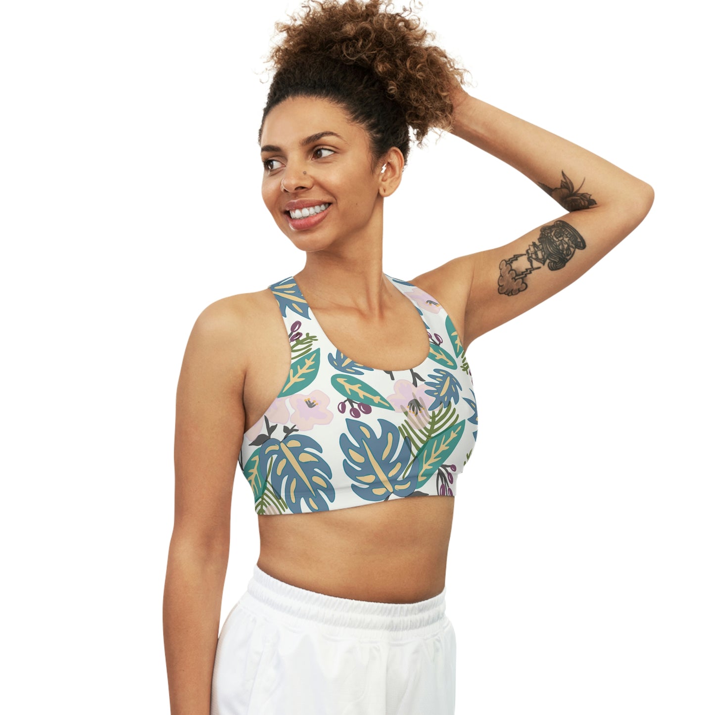 GE-KO’s floral Seamless Sports Bra