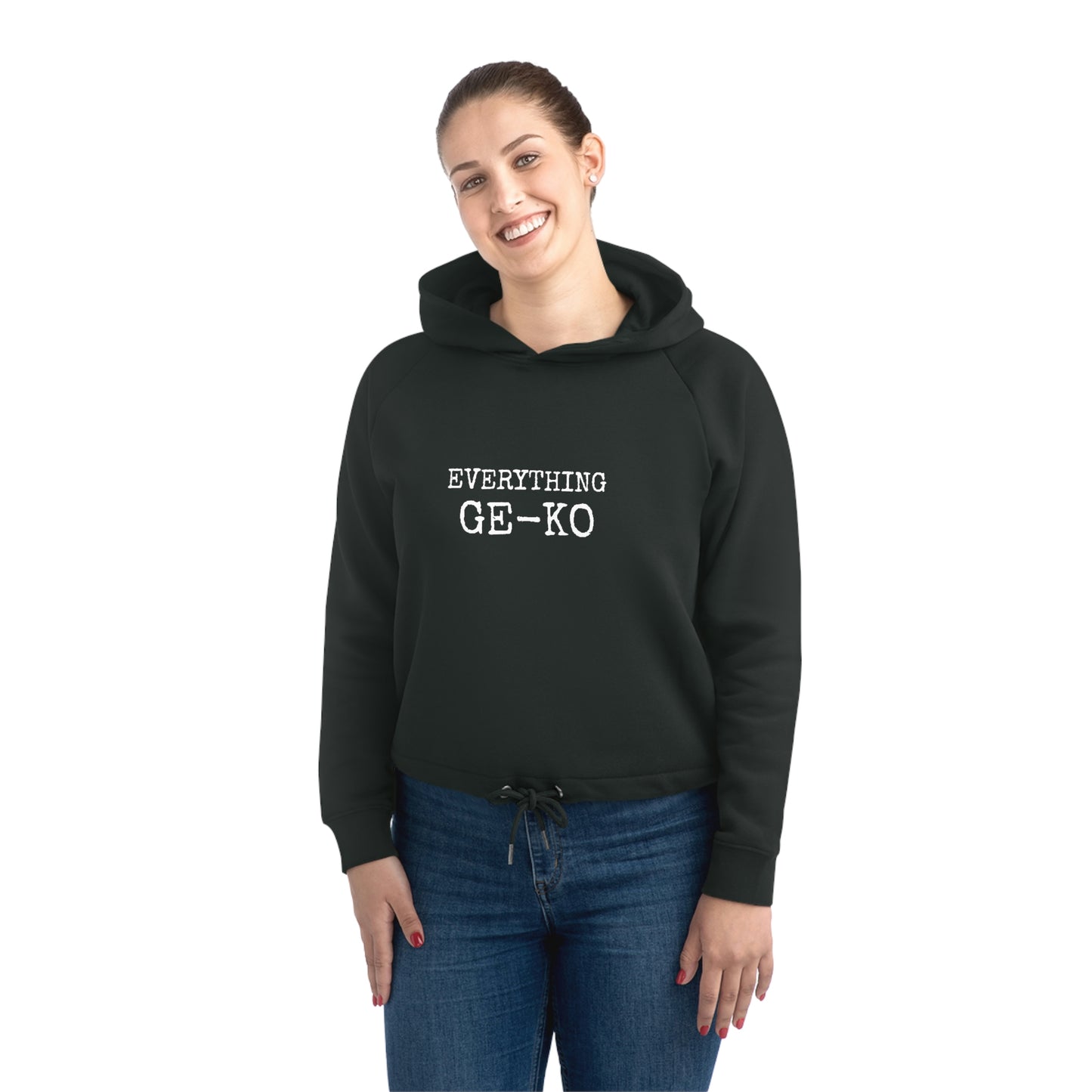 GEKO’s Women's Bower Cropped Hoodie Sweatshirt