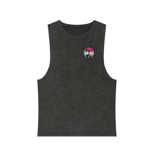 GE-KO’s graffiti Unisex Stonewash Tank Top