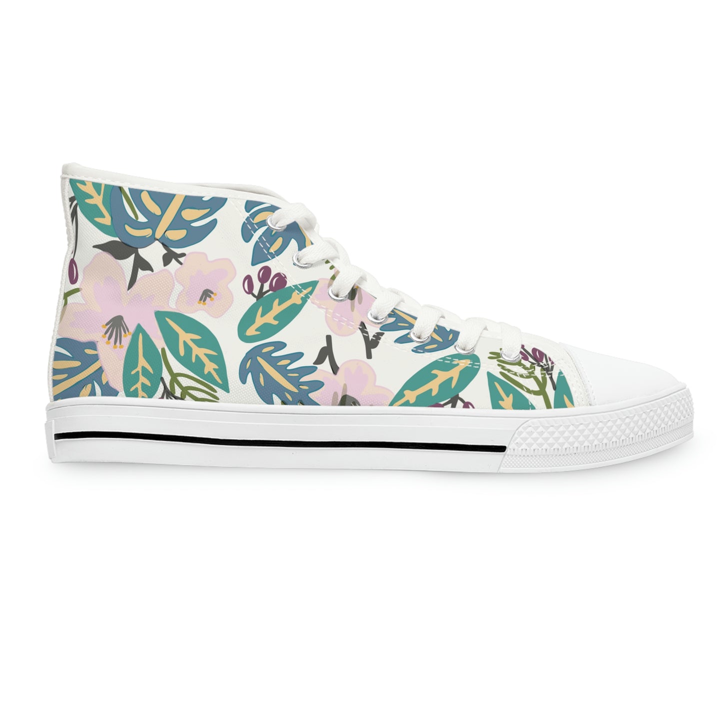 GE-KO’s Women's floral High Top Sneakers