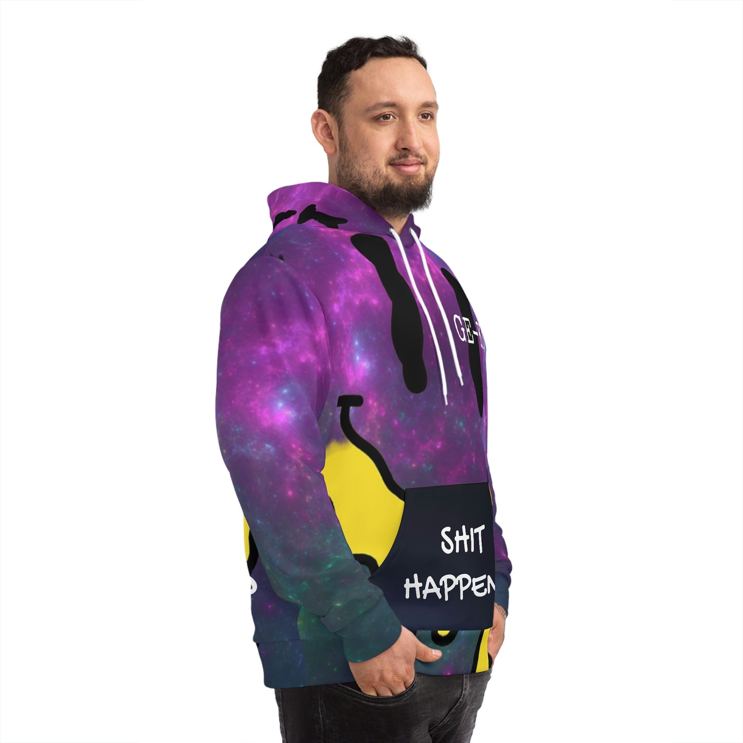 GE-KO’s S*** Happens Unisex Hoodie