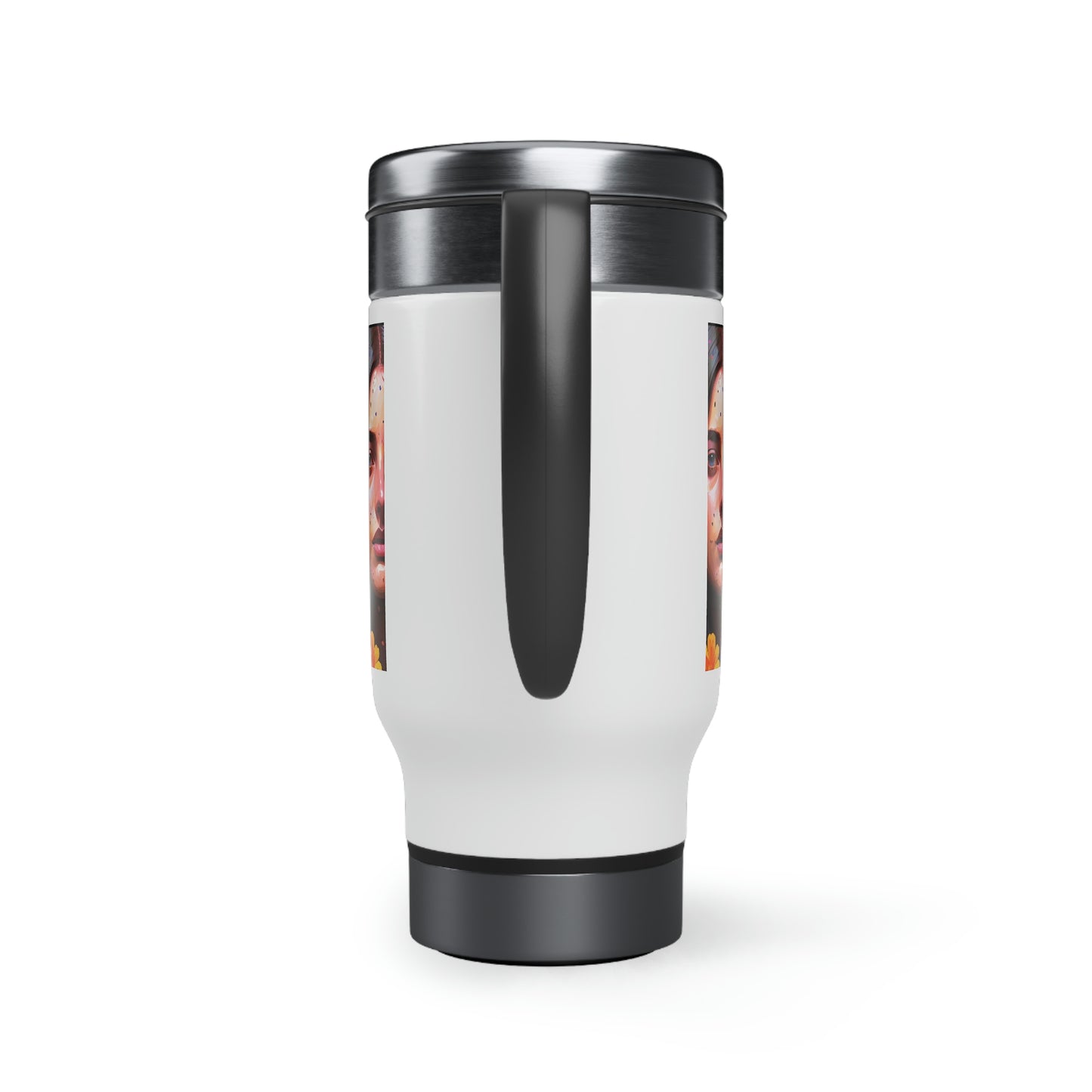 GE-KO’s Stainless Steel Travel Mug with Handle, 14oz