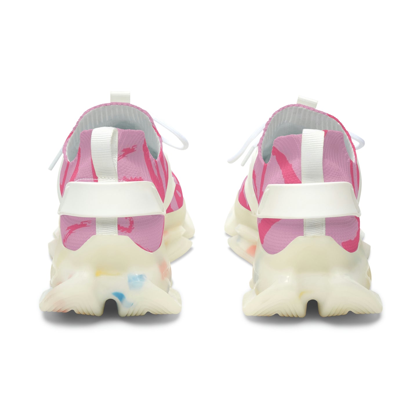 GE-KO’s Women's pink hearts Sneakers