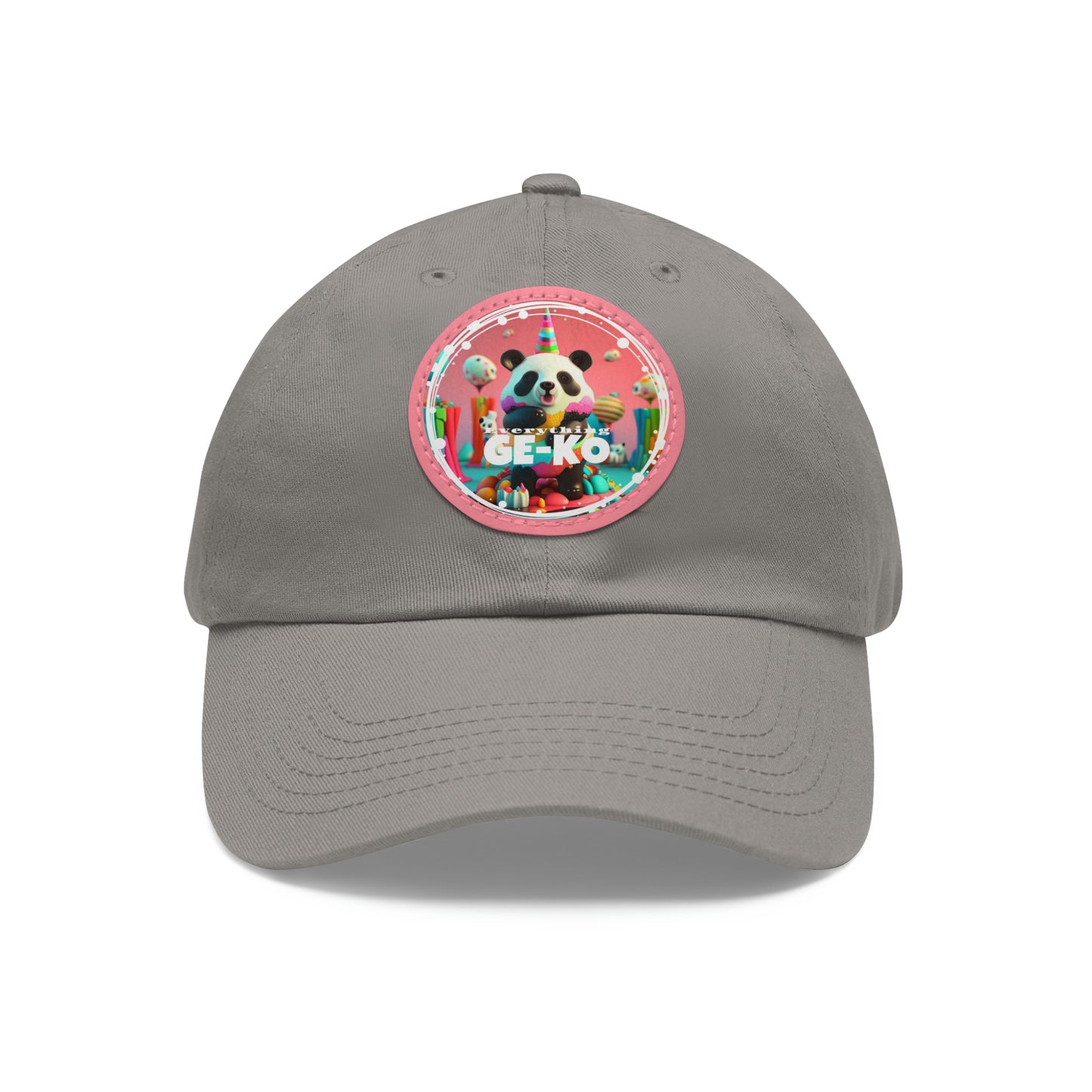 GE-KO’s Unisex Pandacorn Hat with Leather Patch