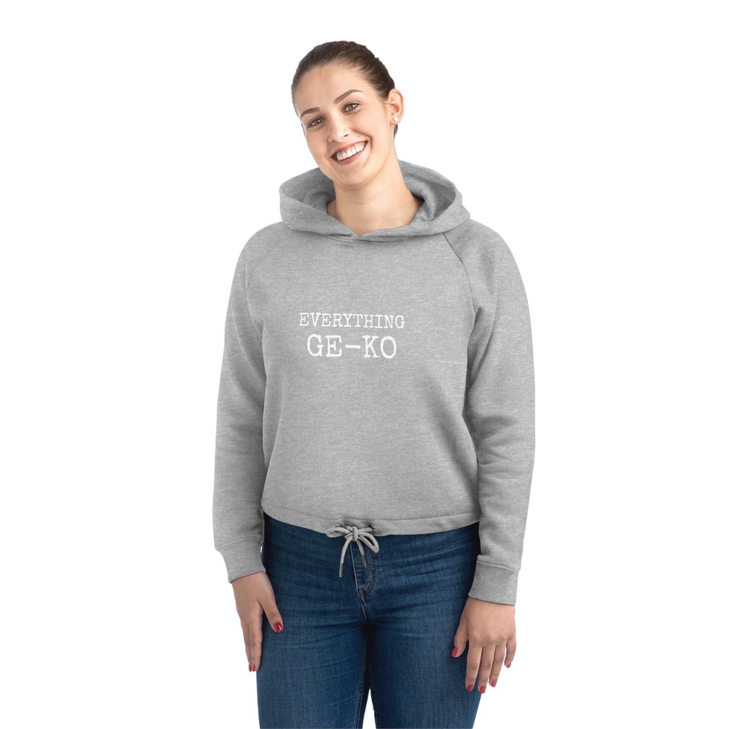 GEKO’s Women's Bower Cropped Hoodie Sweatshirt