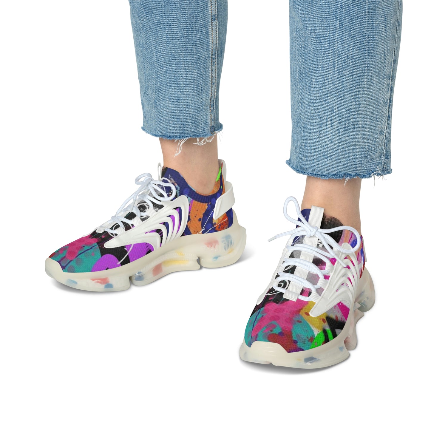 GE-KO’s Women's graffiti Sneakers