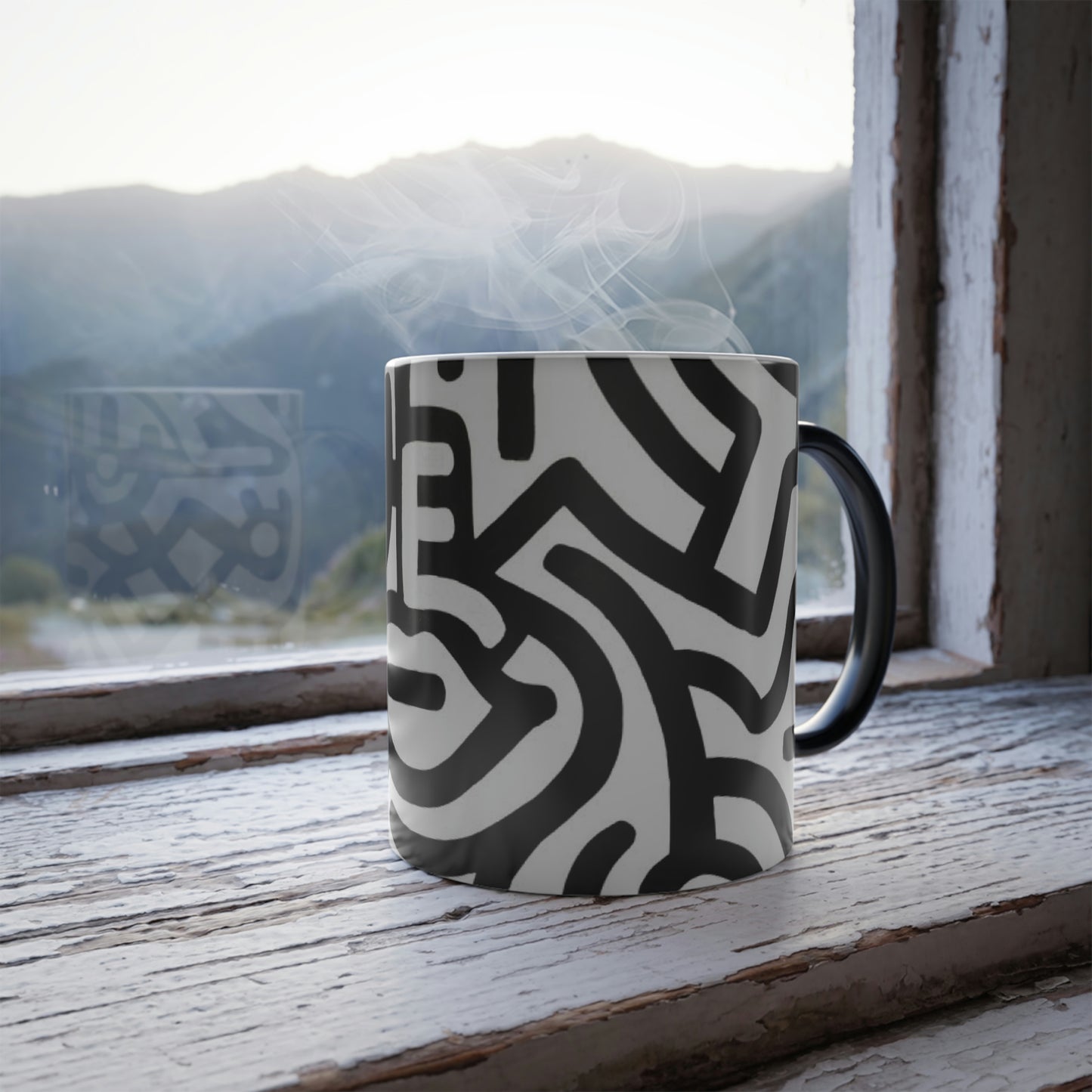 GE-KO’s B&W Mug, 11oz