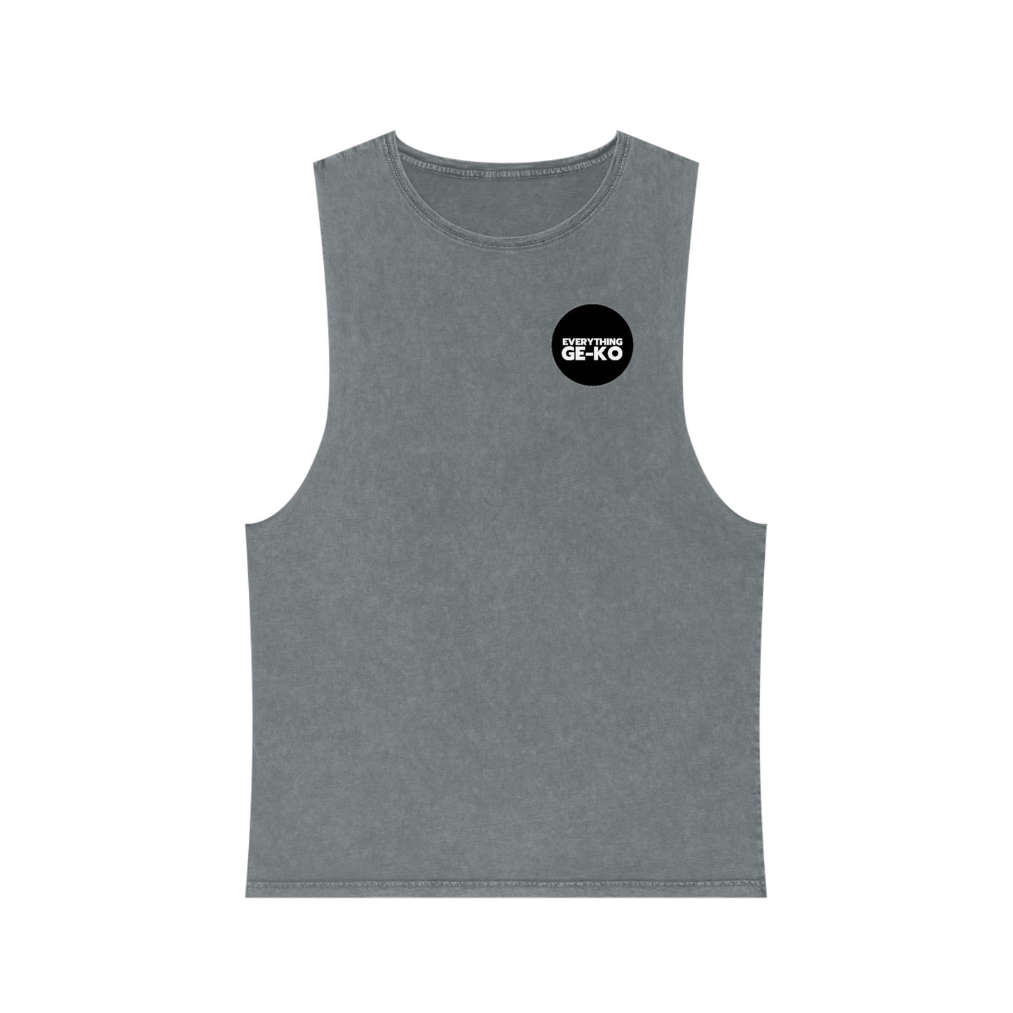 GE-KO’s B&W Unisex Stonewash Tank Top