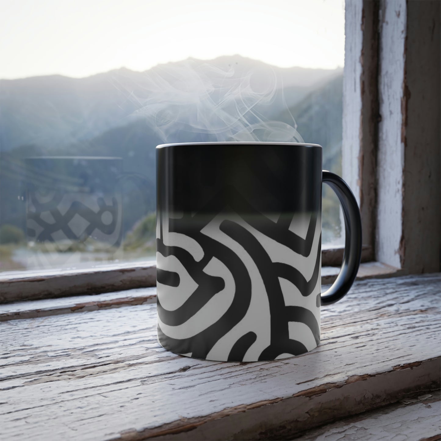 GE-KO’s B&W Mug, 11oz