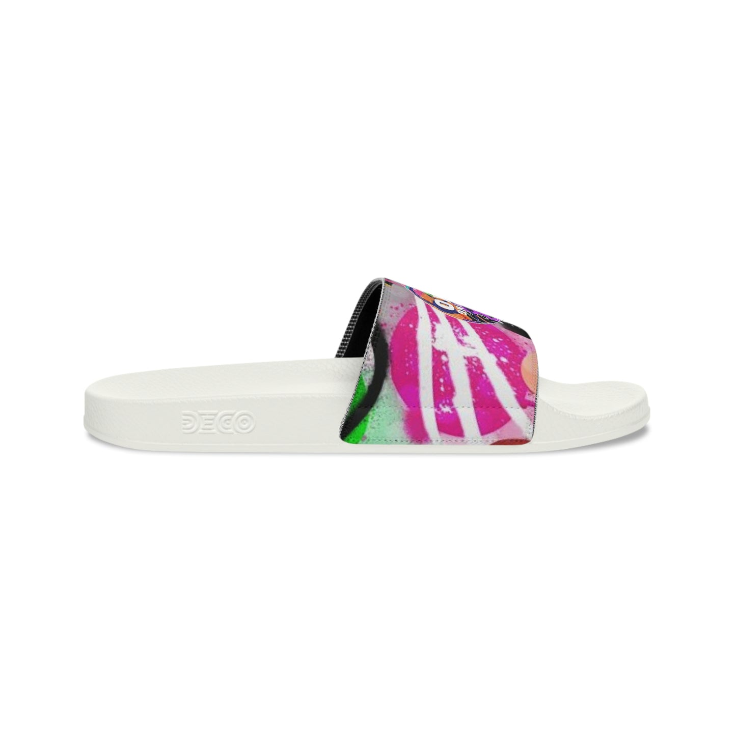 GE-KO’s Youth graffiti Slide Sandals